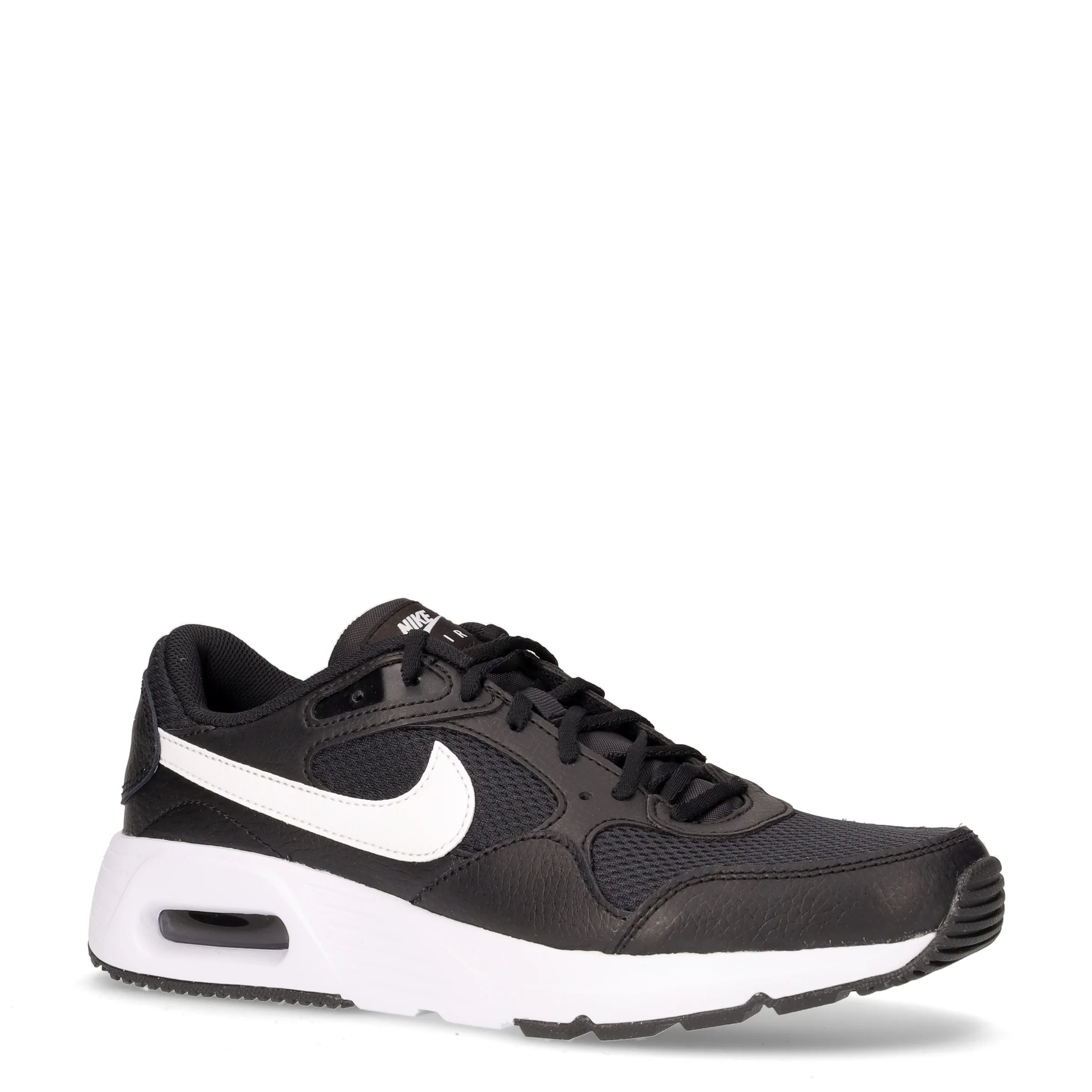 Air Max sneaker in ecopelle e tessuto nero bianco - Image 2