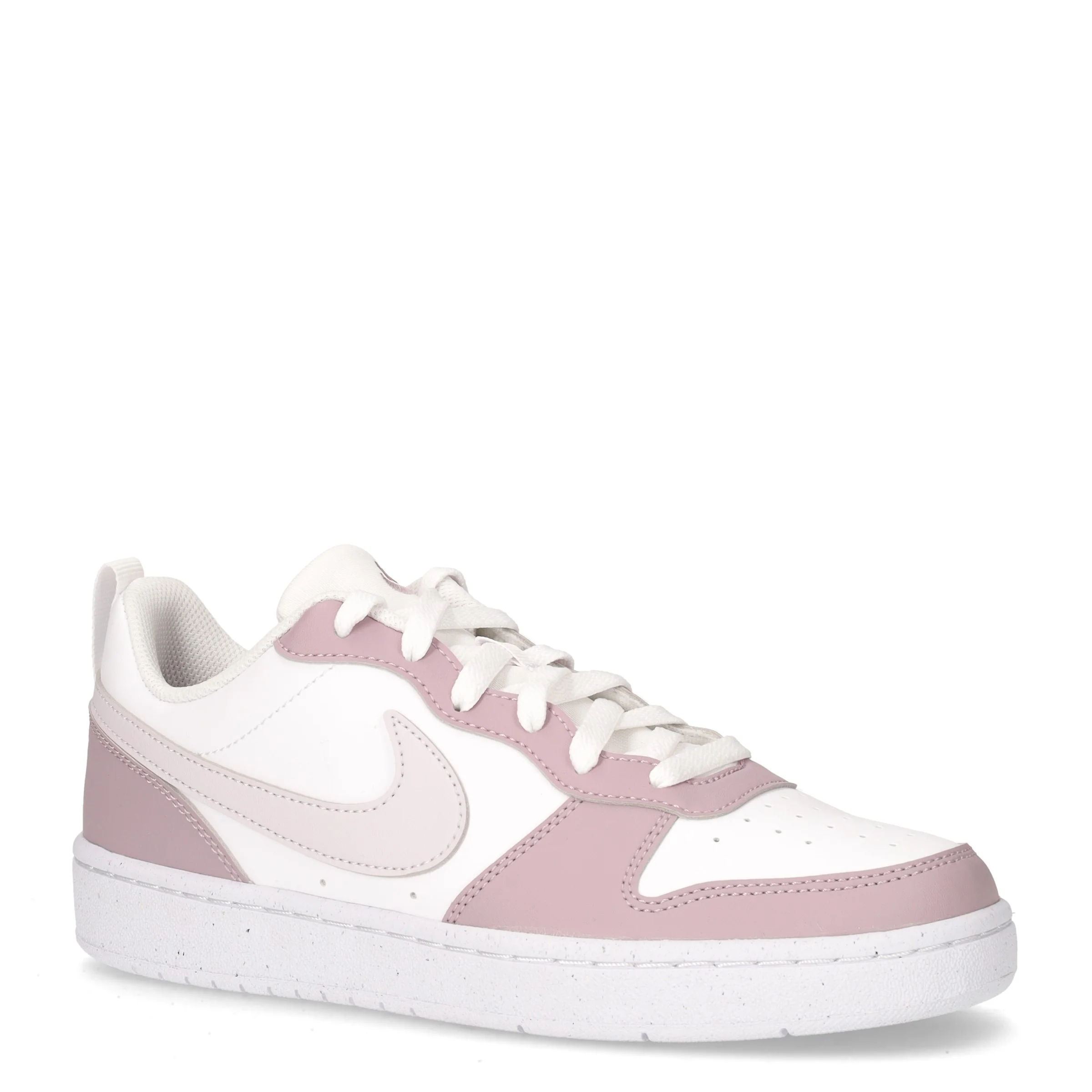 Court Borough Low Recraft sneaker ragazza in ecopelle bianco lilla - Image 2