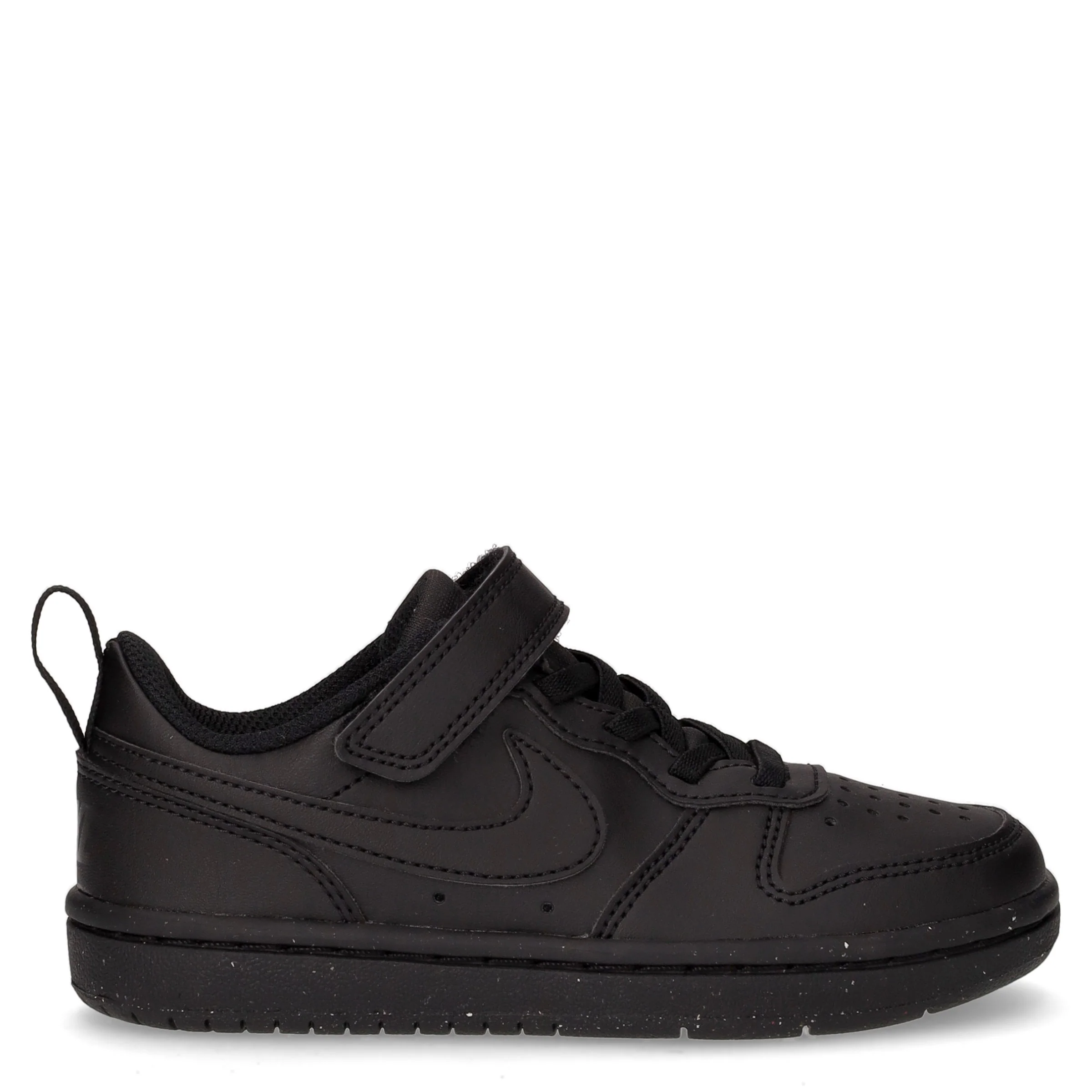 Court Borough LowRecraft sneaker bambino in ecopelle nero