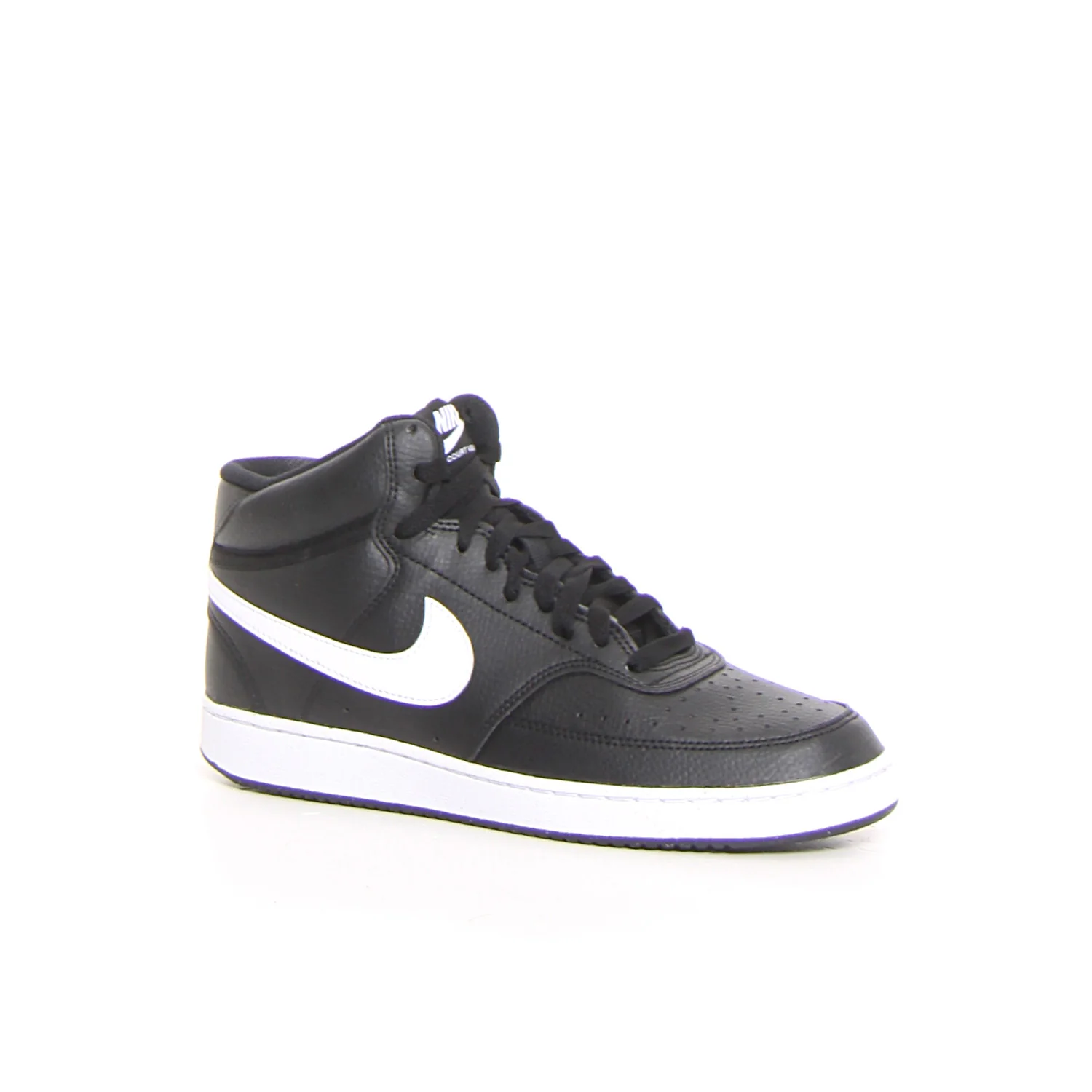 Court Vision Mid sneaker nero bianco - Image 2
