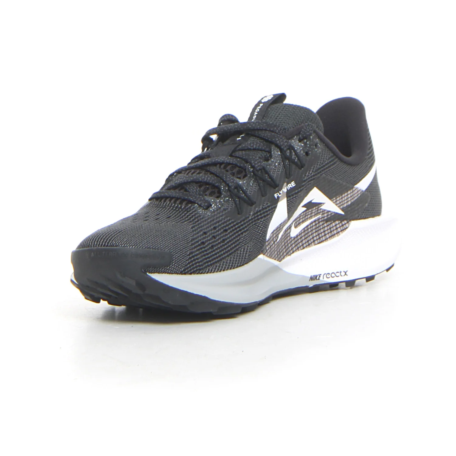 Reactx Pegasus Trail 5 scarpa da trail running black white - Image 3