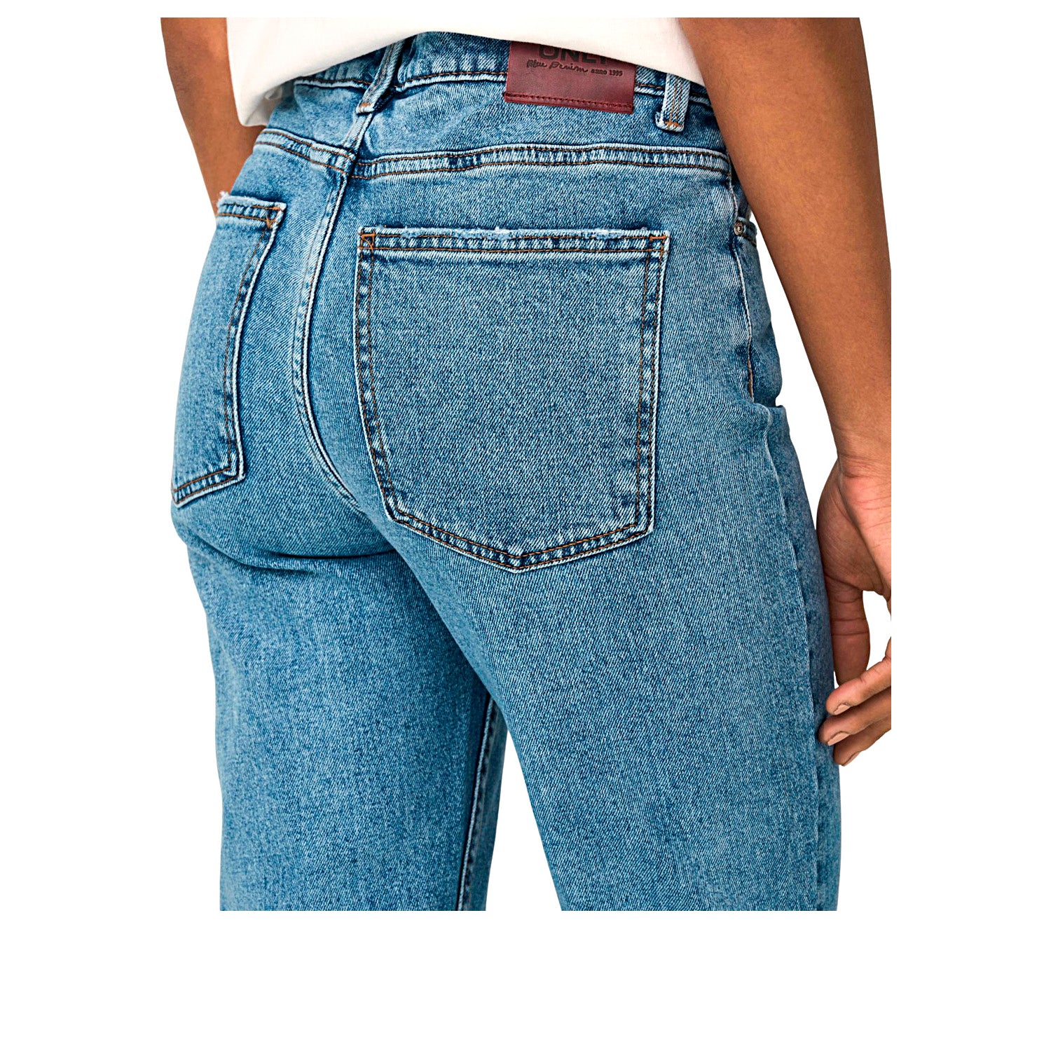 EMILY HW ST RAW jeans light blue - Image 3