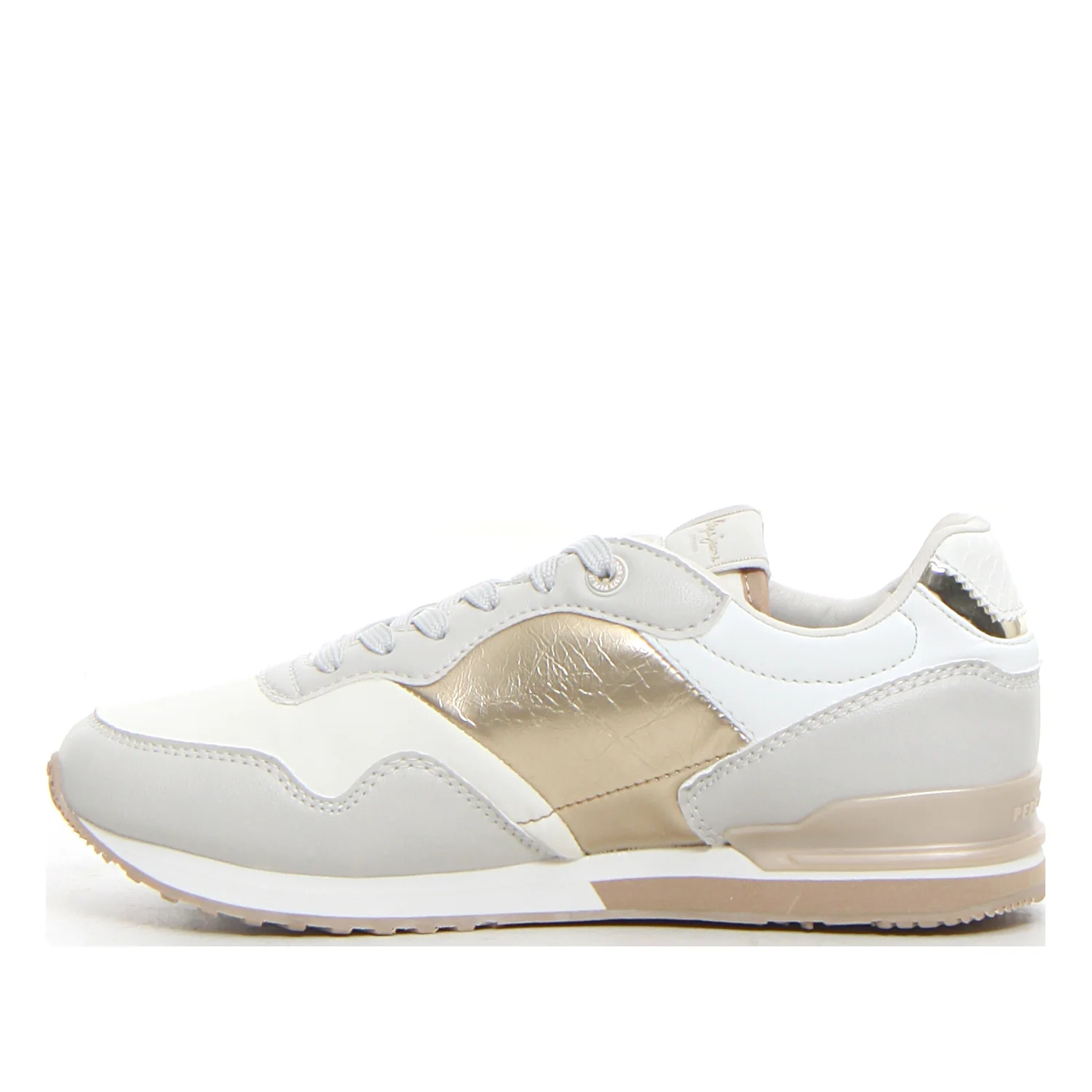 London shine sneaker con platform sand beige - Image 2