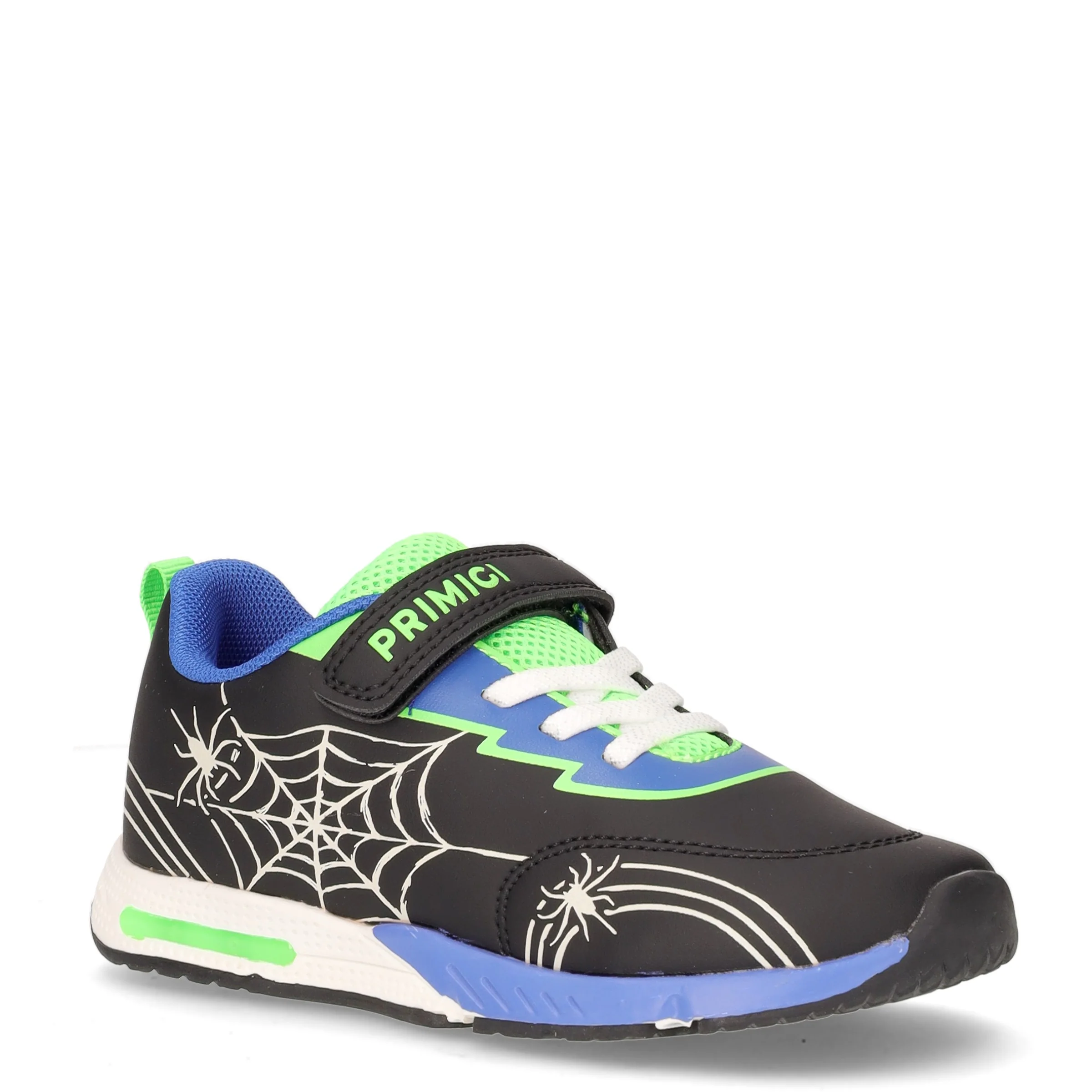 Sneaker in ecopelle con luci bambino nero - Image 2