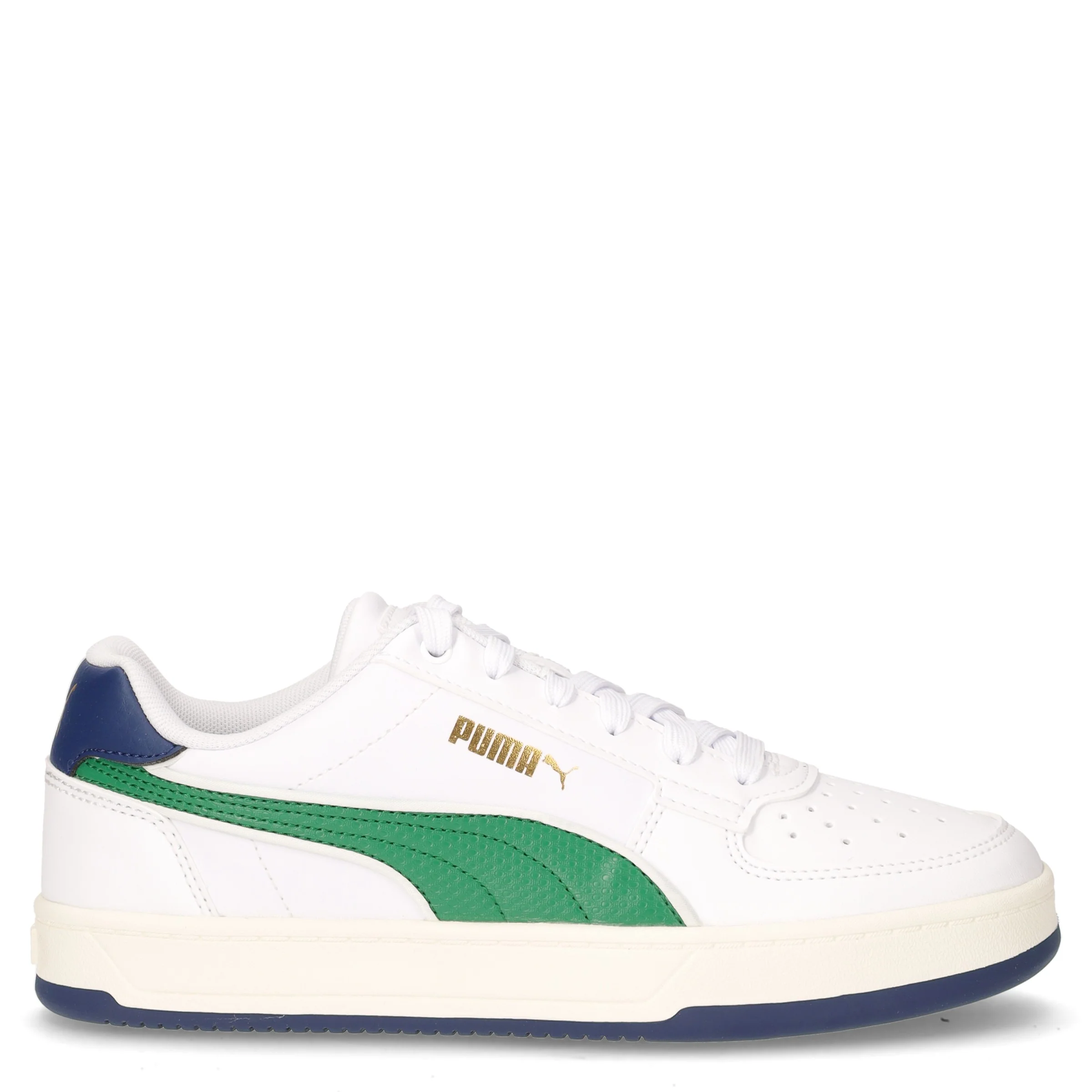 Caven 2.0 Retro sneaker ragazzo in ecopelle bianco verde