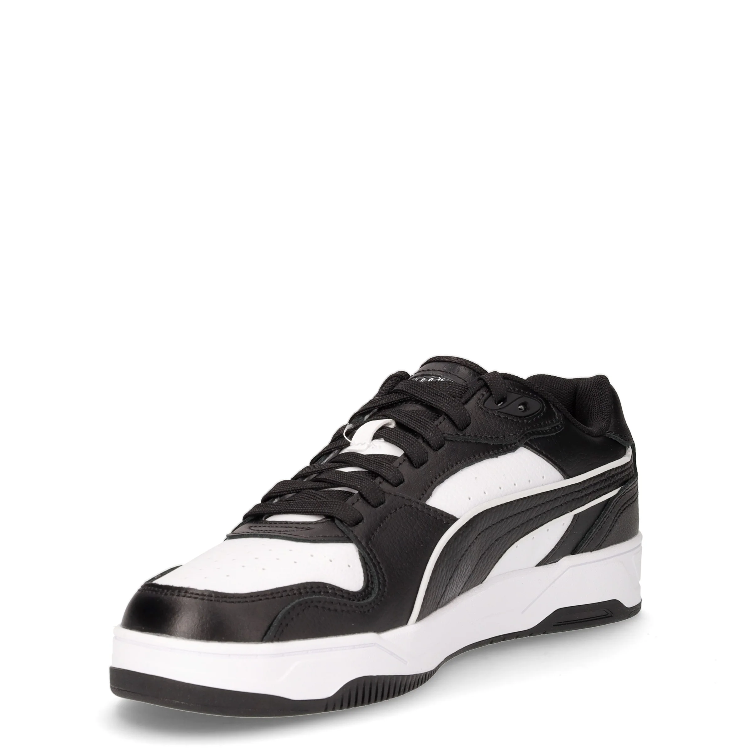 RBD Break Low sneaker in ecopelle bianco nero - Image 3