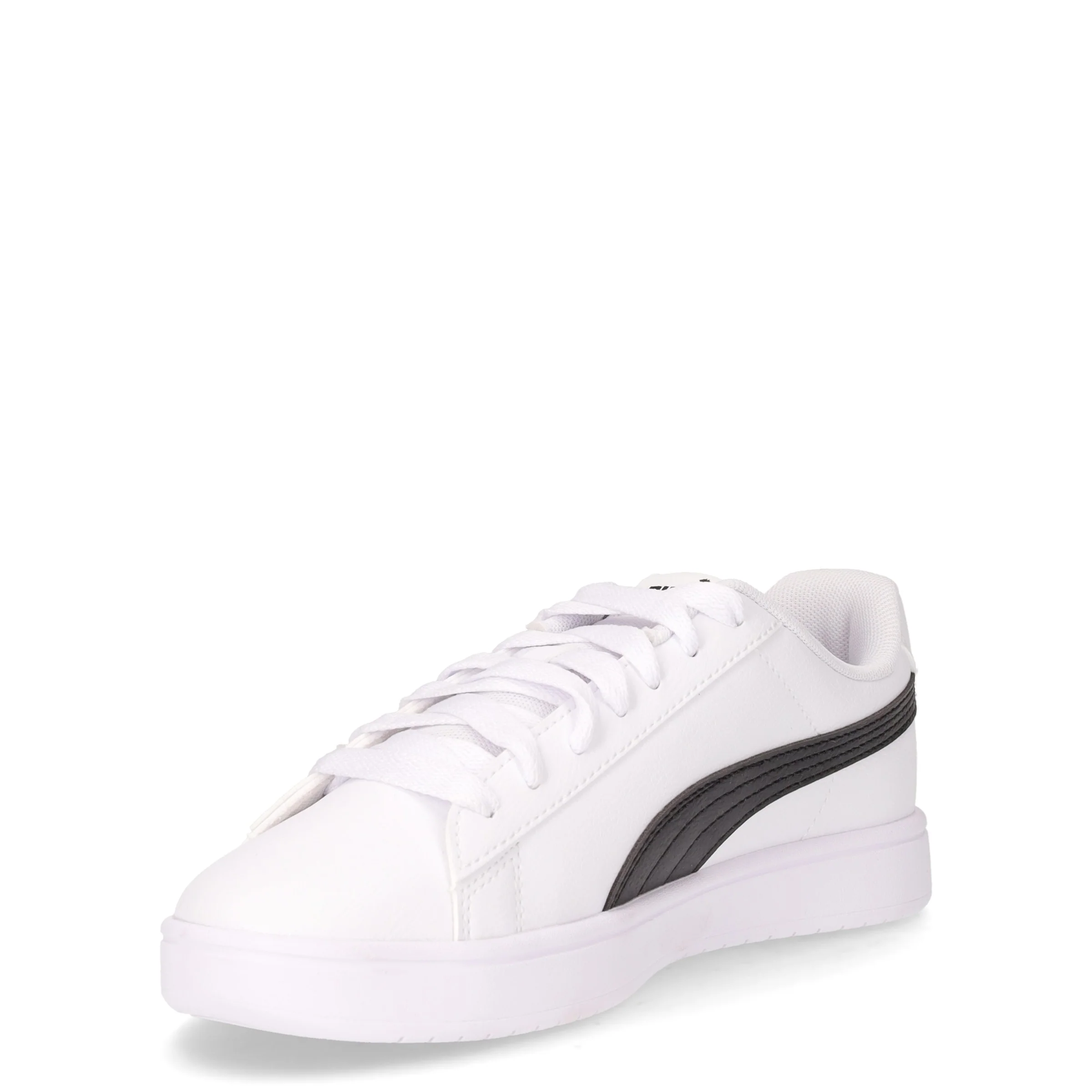 Rickie Classic sneaker da ragazzo in ecopelle bianco nero - Image 3