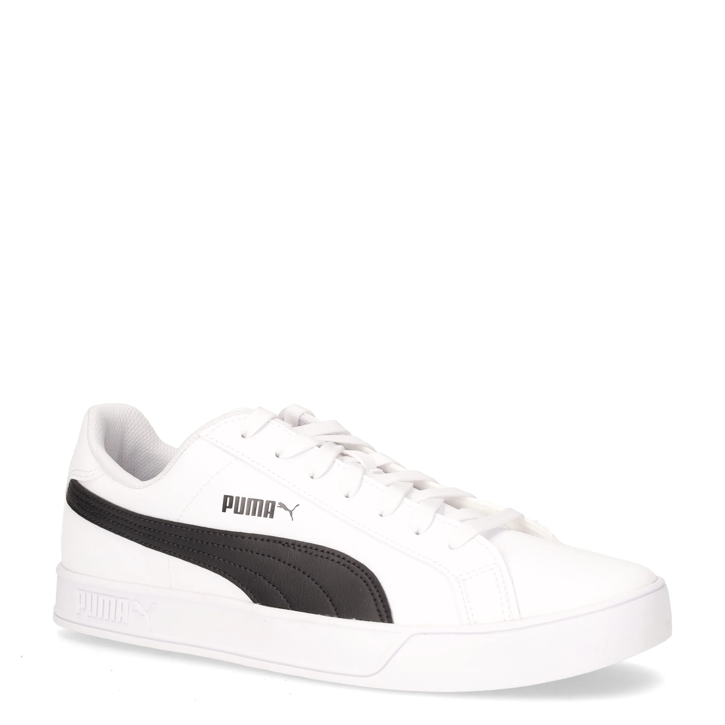 Smash Vulc sneaker in ecopelle bianco nero - Image 2