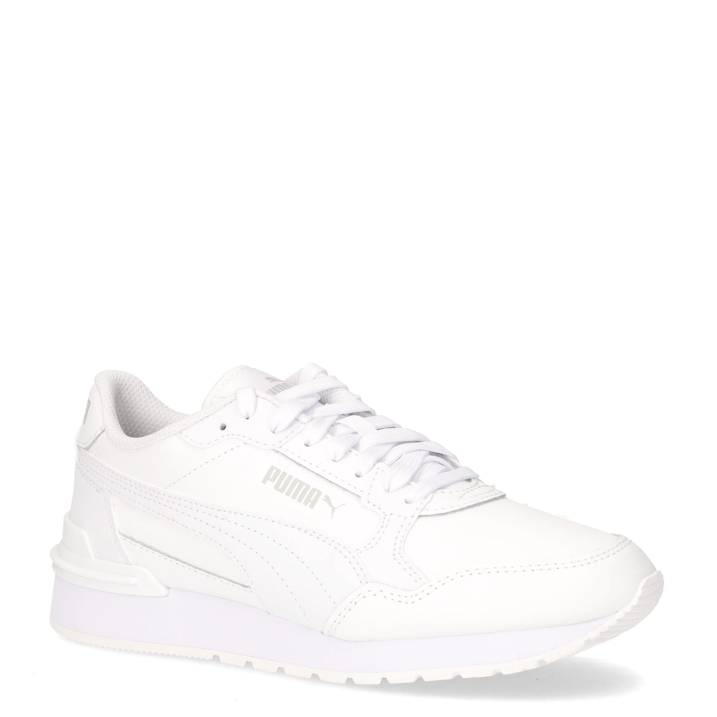 St Runner v4 sneaker in ecopelle ragazzo bianco - Image 2