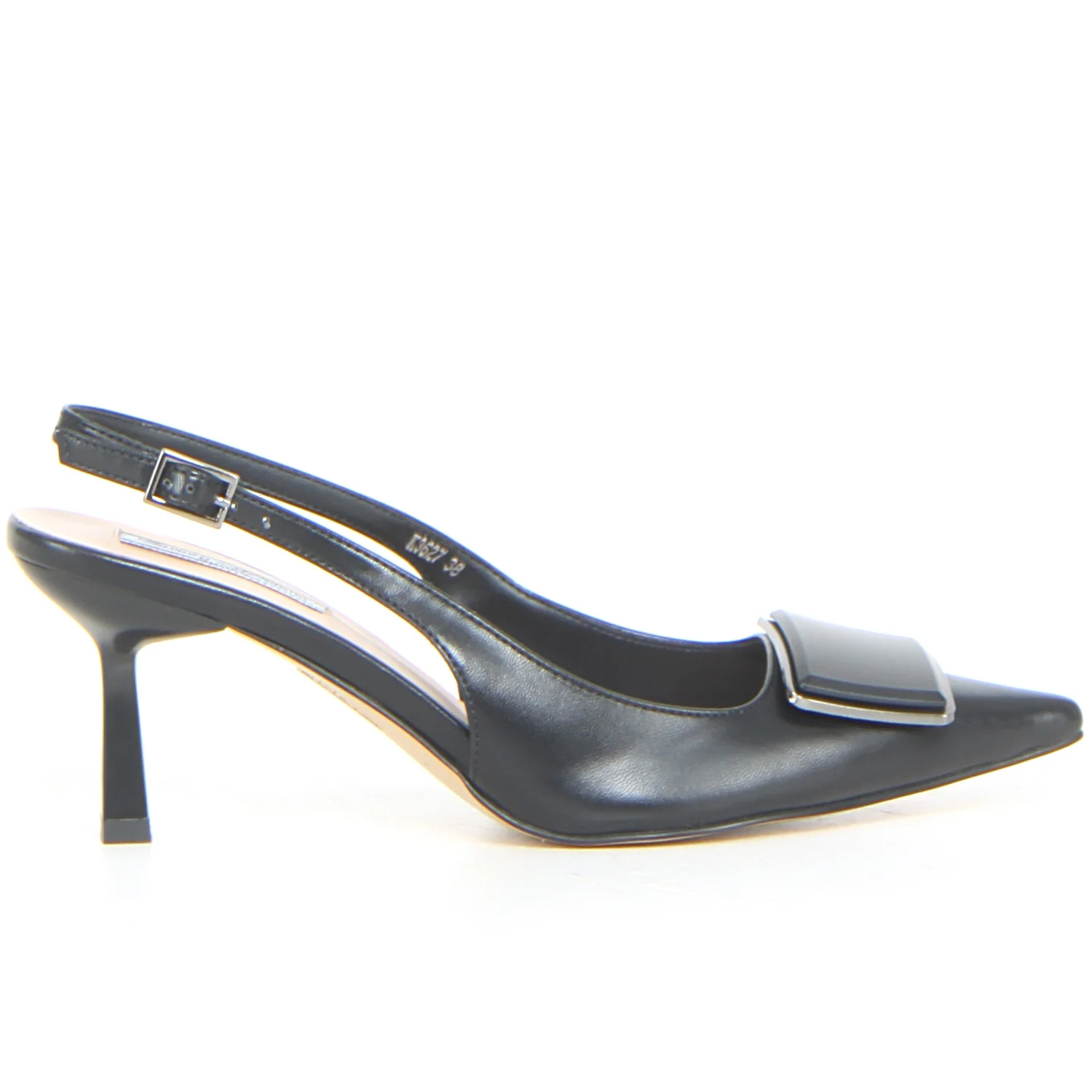 Décolleté slingback black