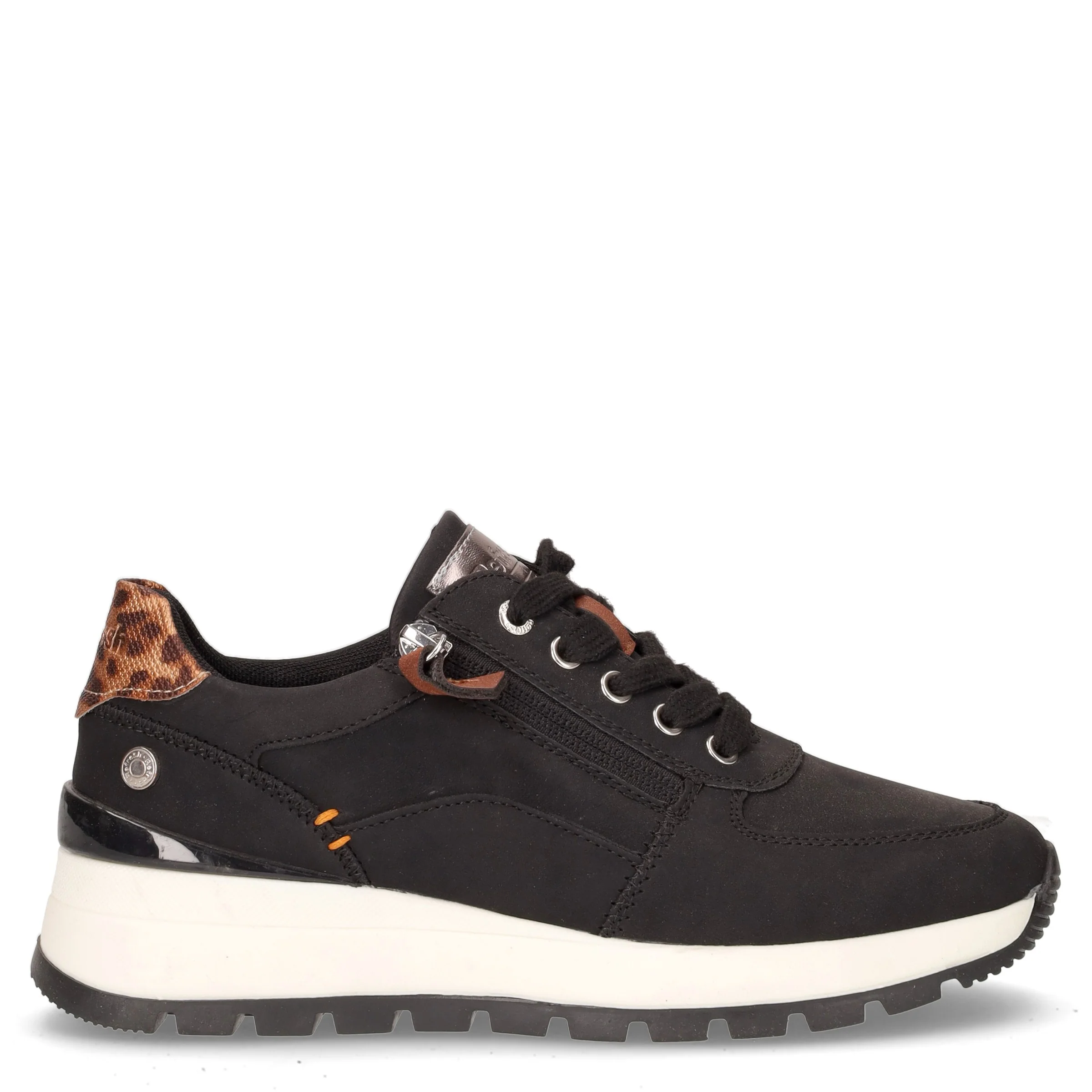 Sneaker in ecopelle nero