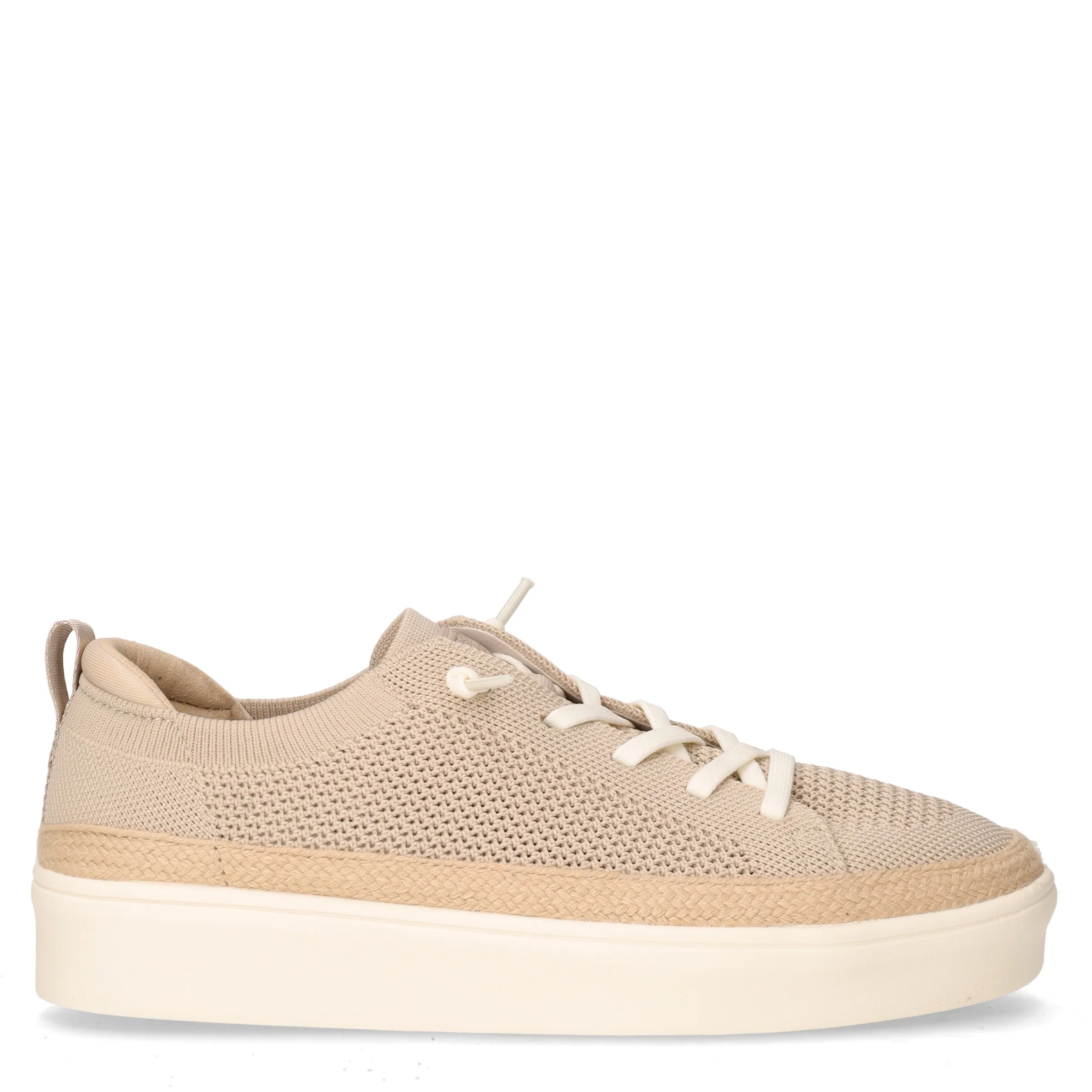 Sneaker in tessuto beige