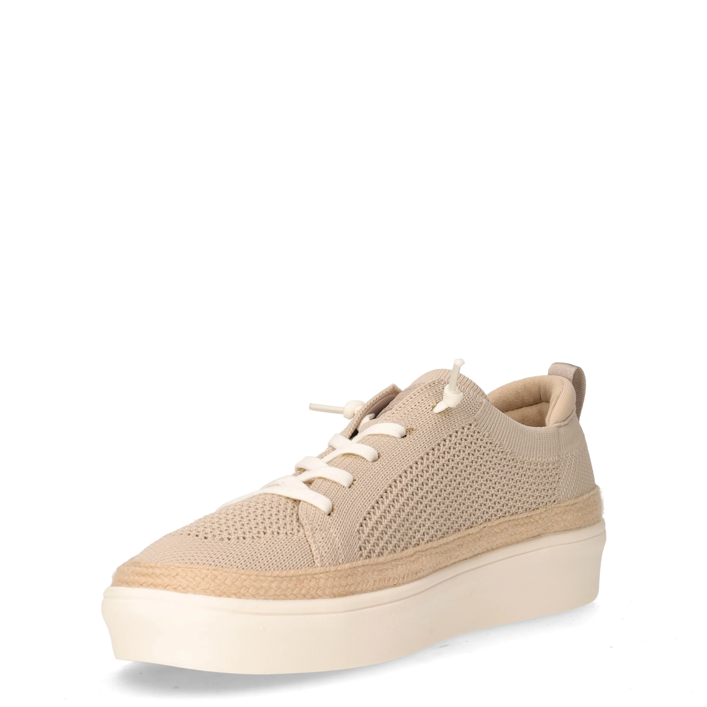 Sneaker in tessuto beige - Image 3
