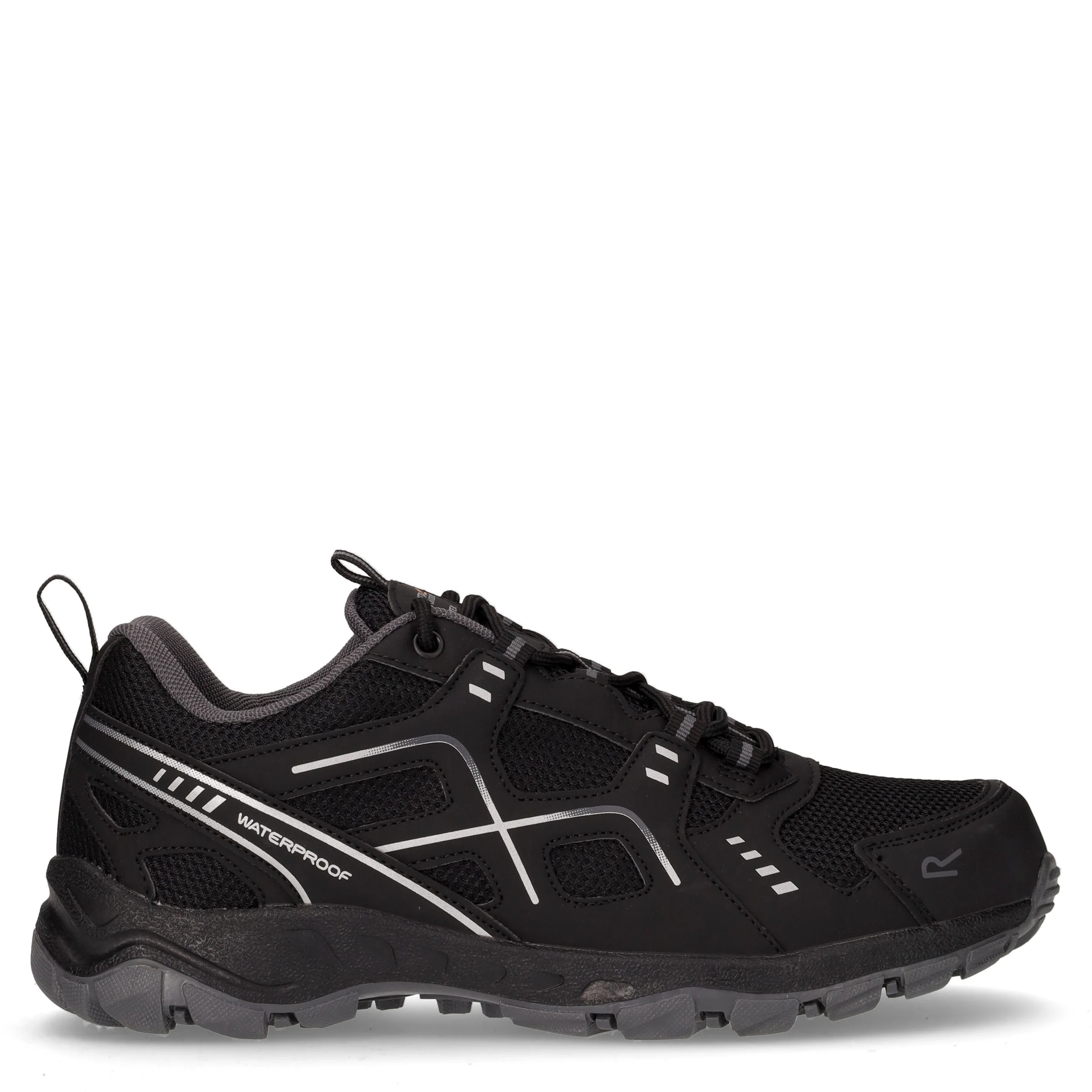 Vandeavour scarpa da trekking in tessuto impermeabile nero granito