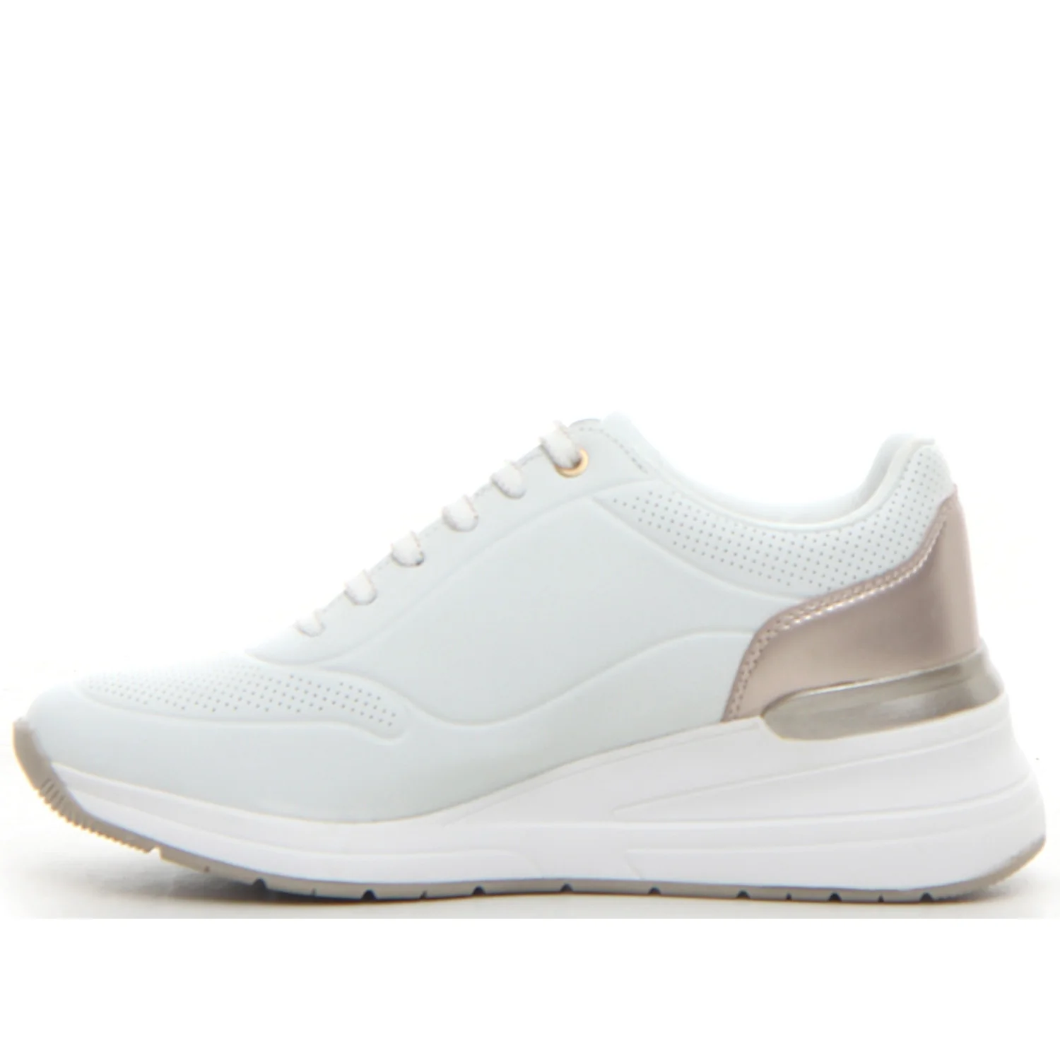 Sneaker con zeppa white - Image 2