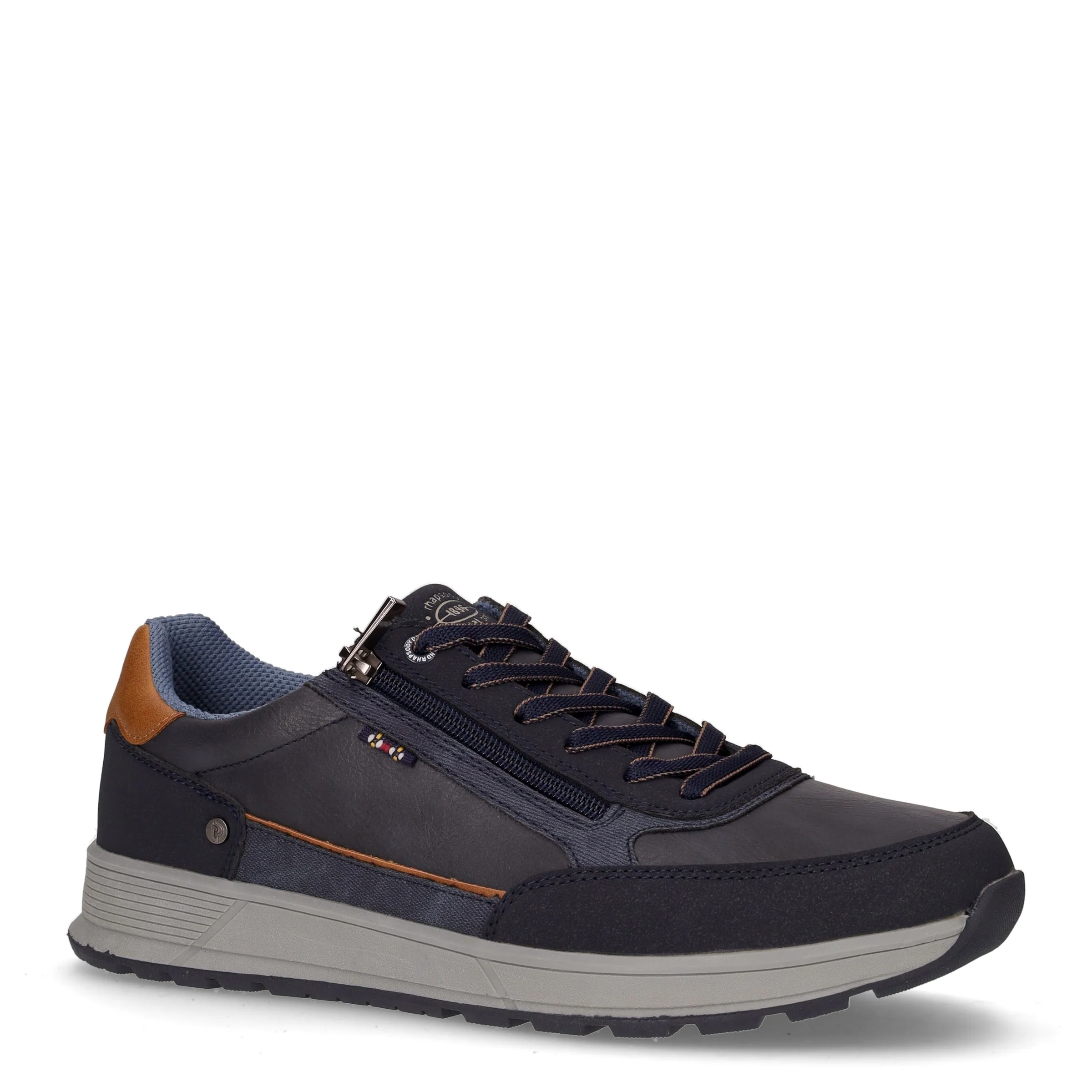 Sneaker in ecopelle navy - Image 2