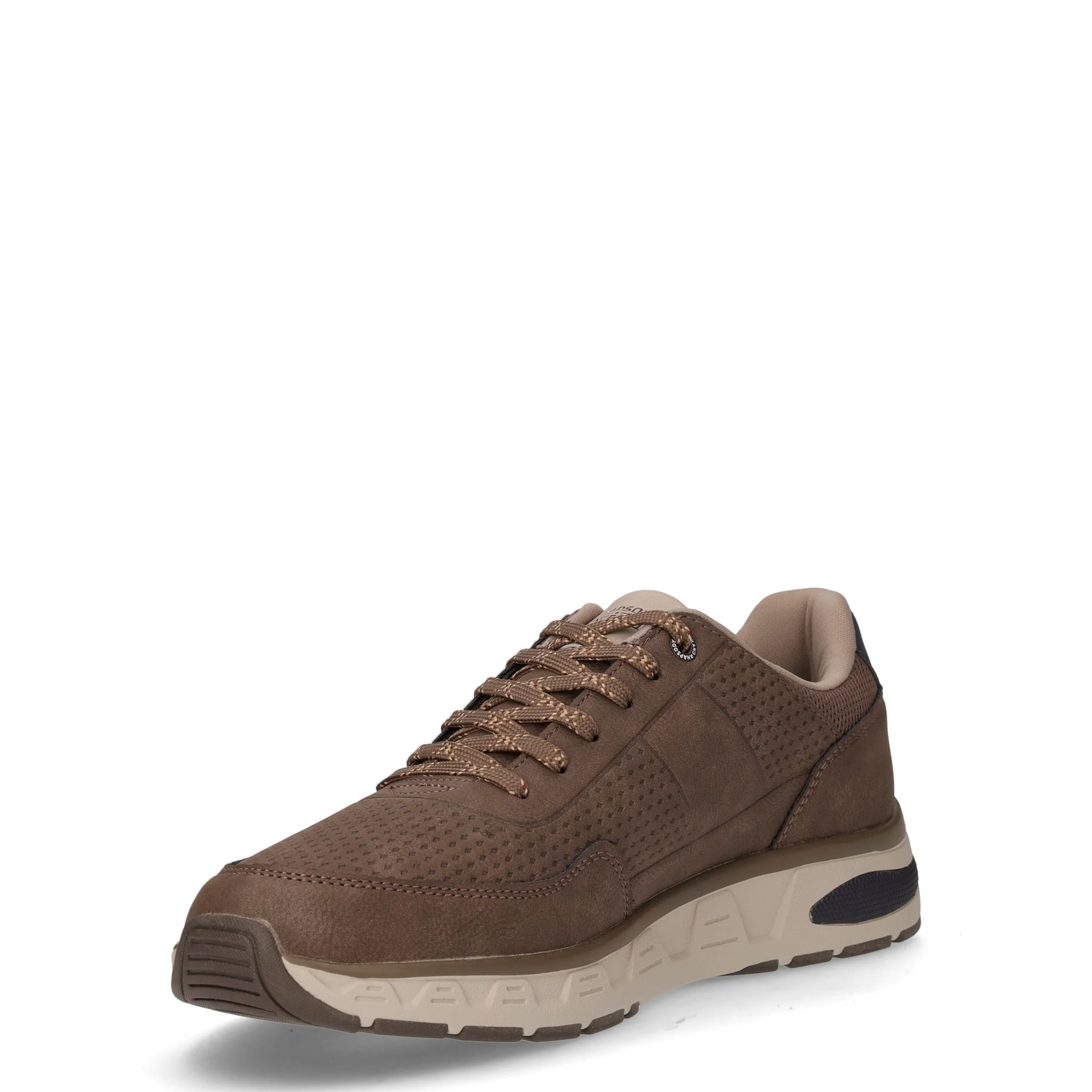 Sneaker in ecopelle taupe - Image 3