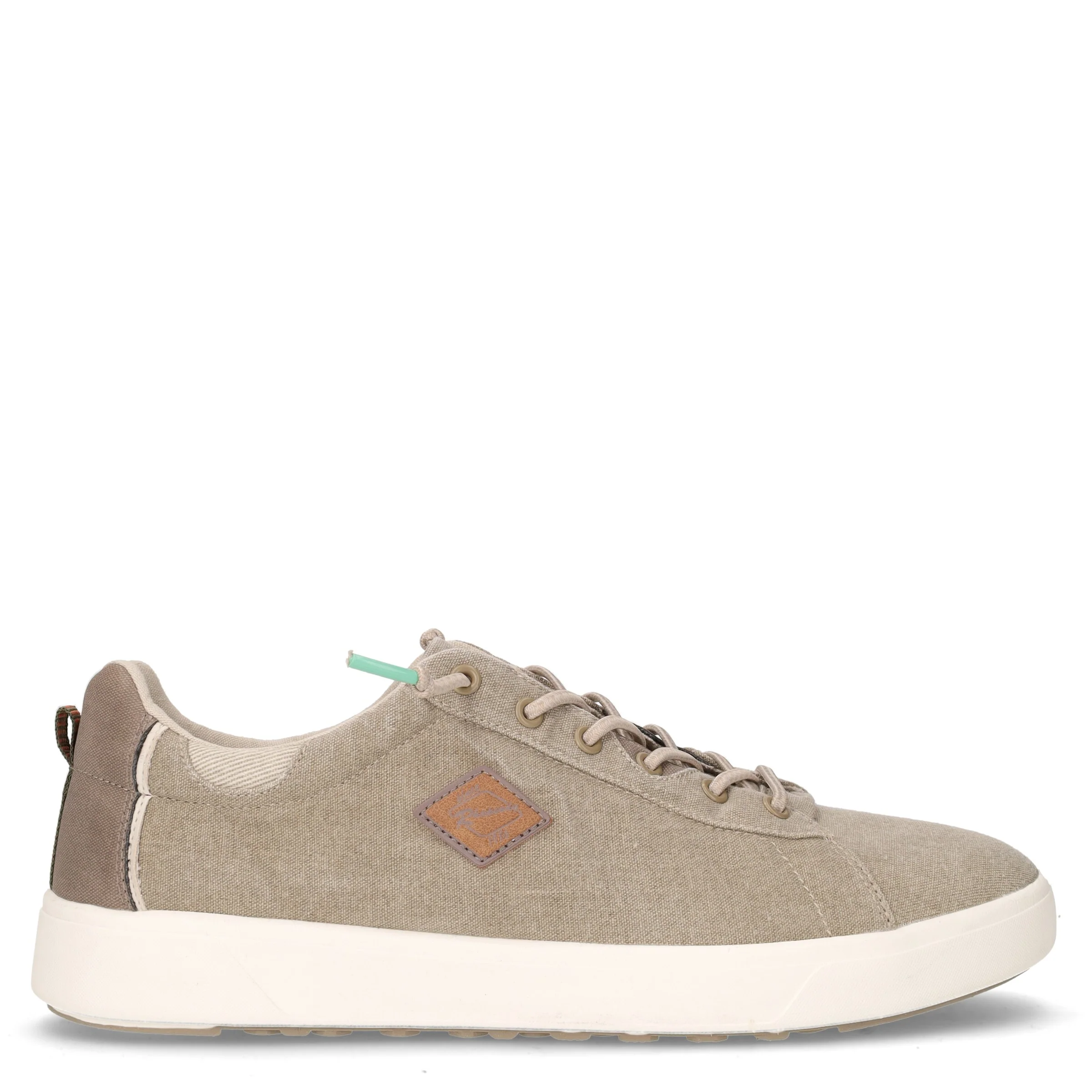 Sneaker in tessuto beige