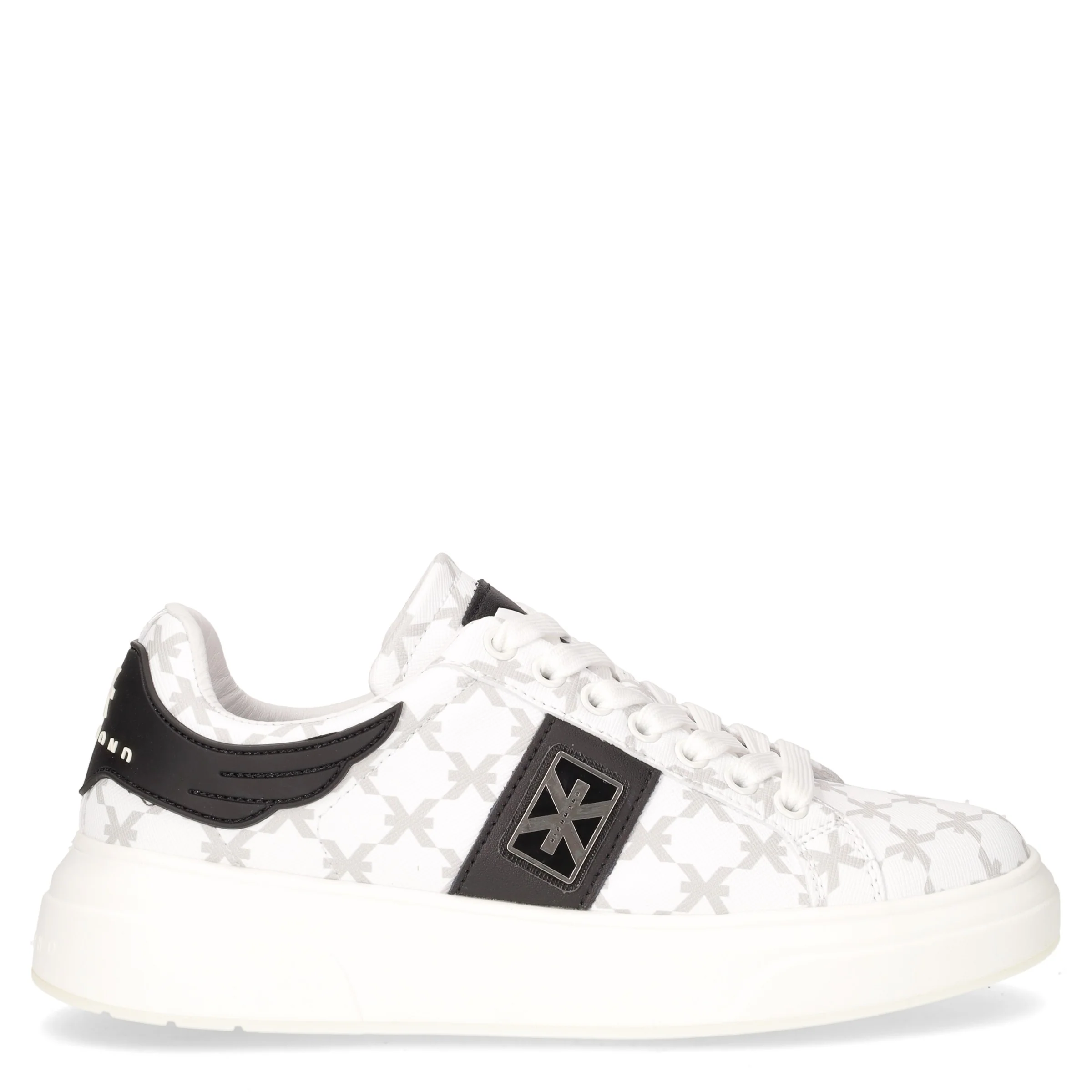 Sneaker in ecopelle bianco grigio