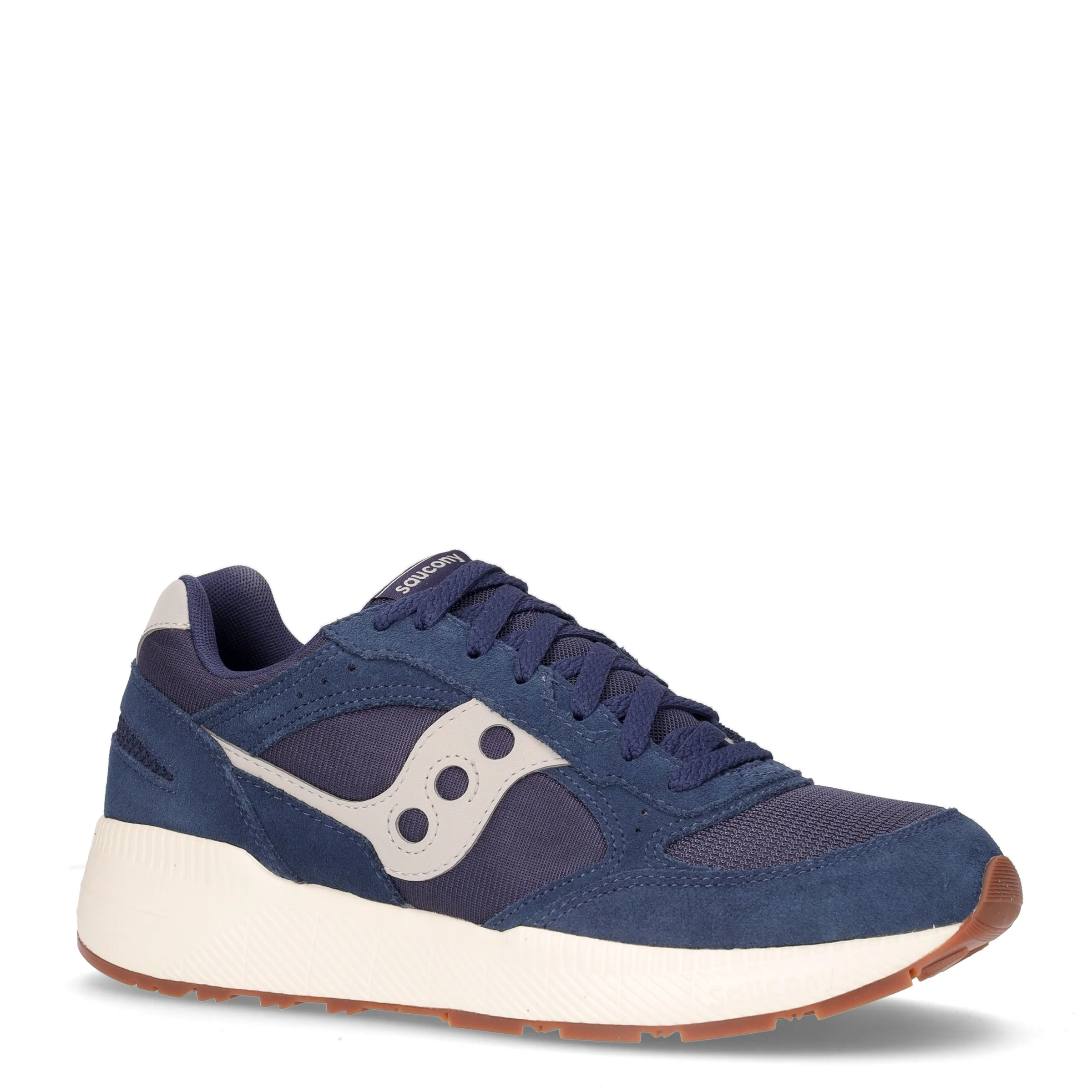 Eclipse sneaker in pelle e tessuto navy perla - Image 2