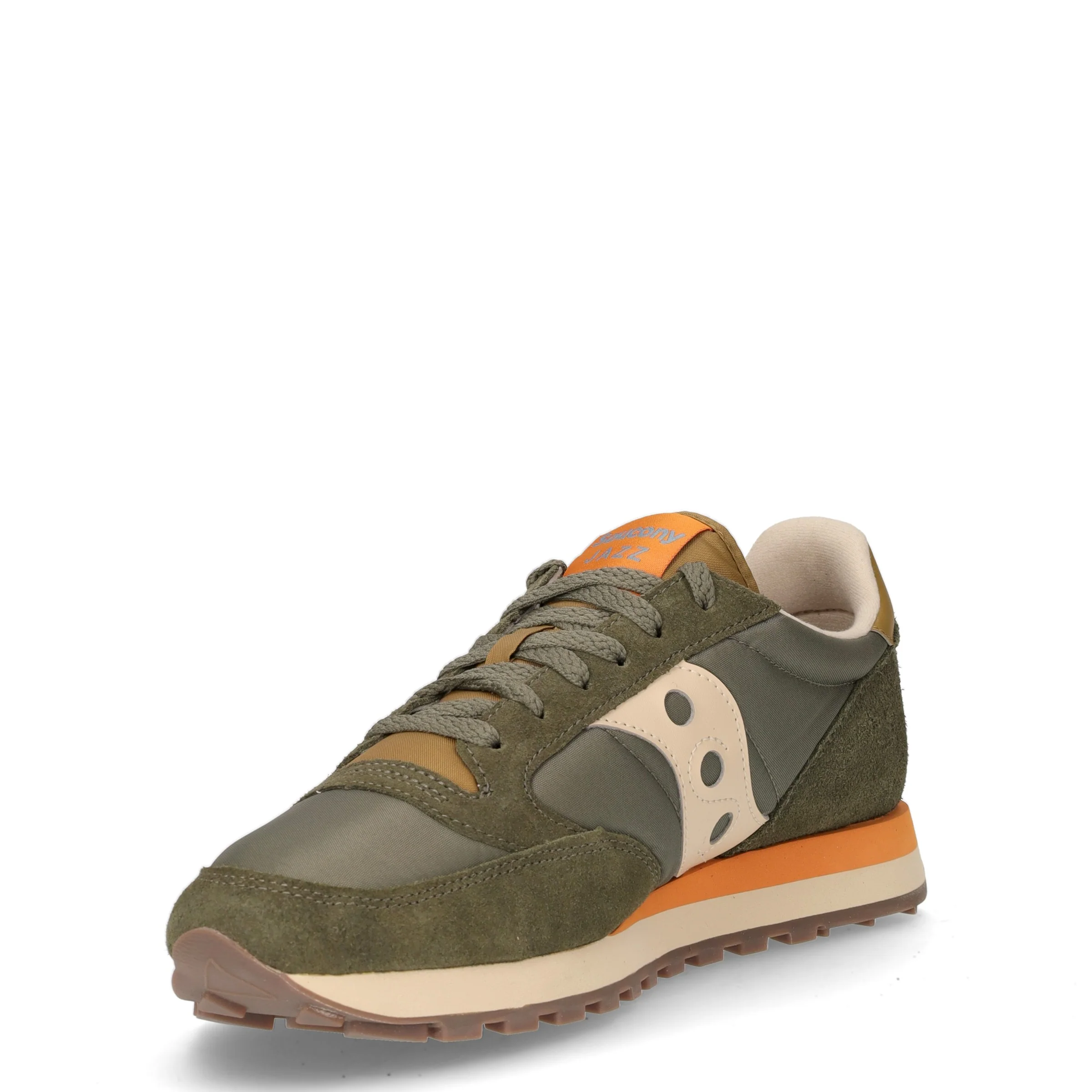 Jazz Original sneaker in pelle e tessuto foresta avorio - Image 3
