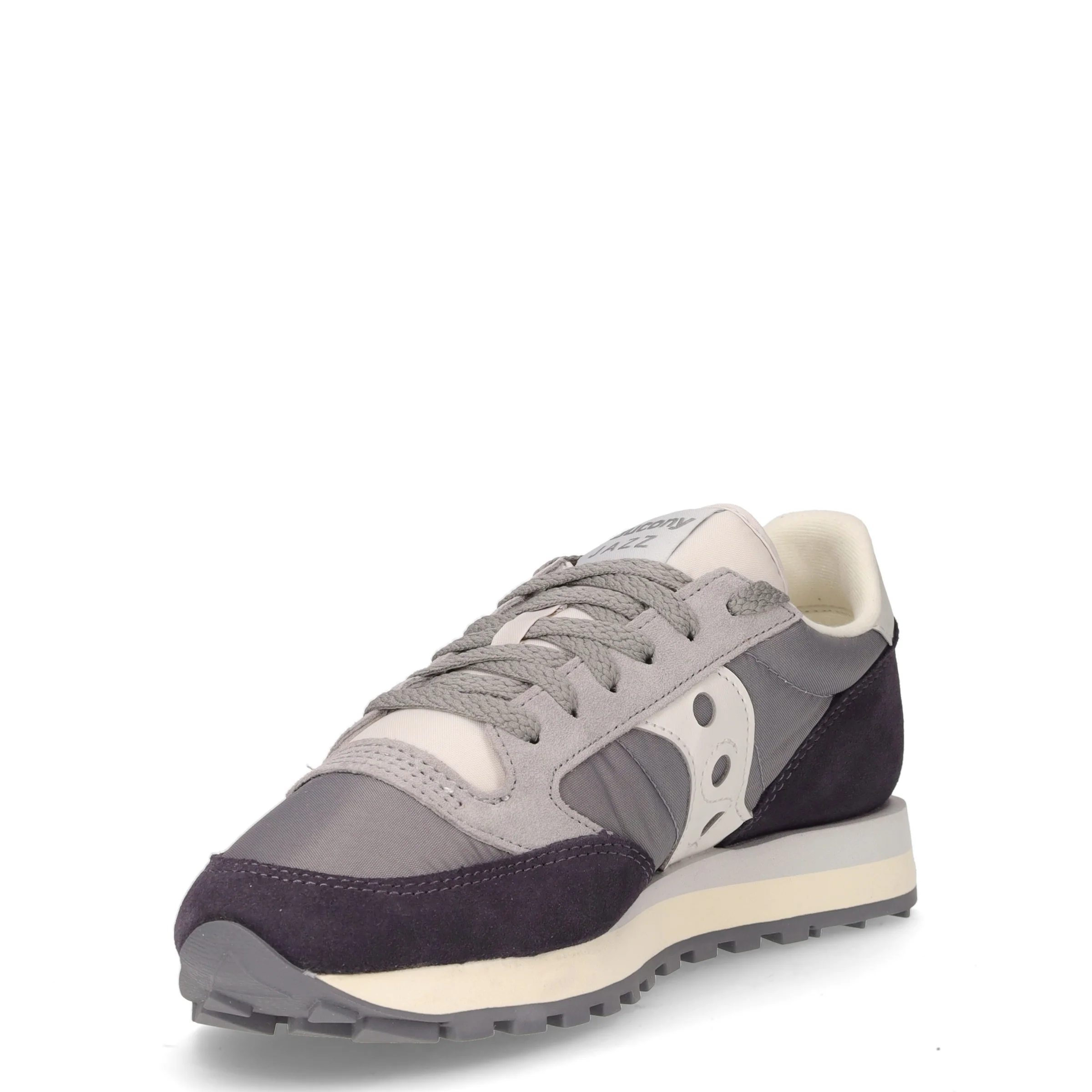 Jazz Original sneaker in pelle e tessuto grigio - Image 3