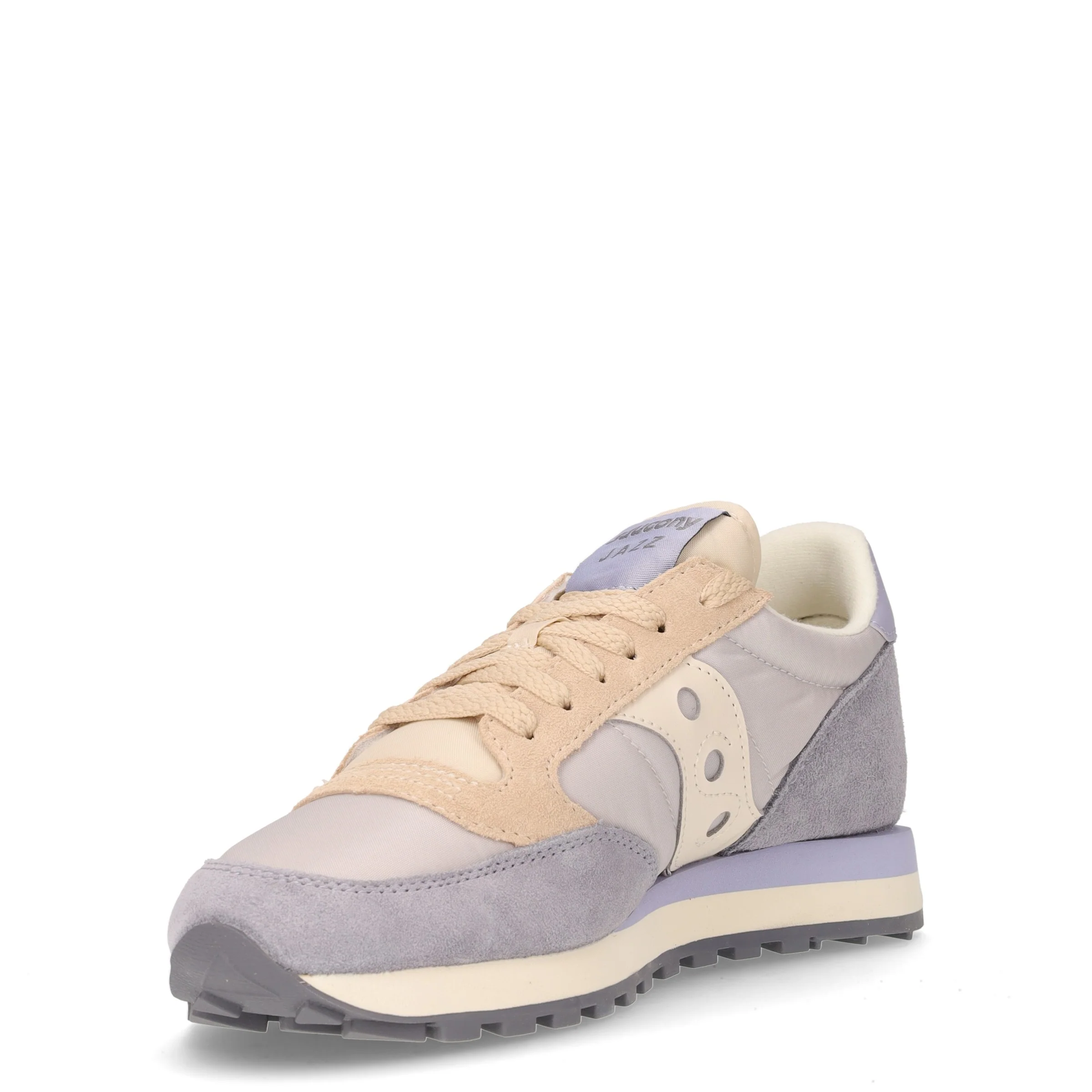 Jazz Original sneaker in pelle e tessuto grigio marrone - Image 3