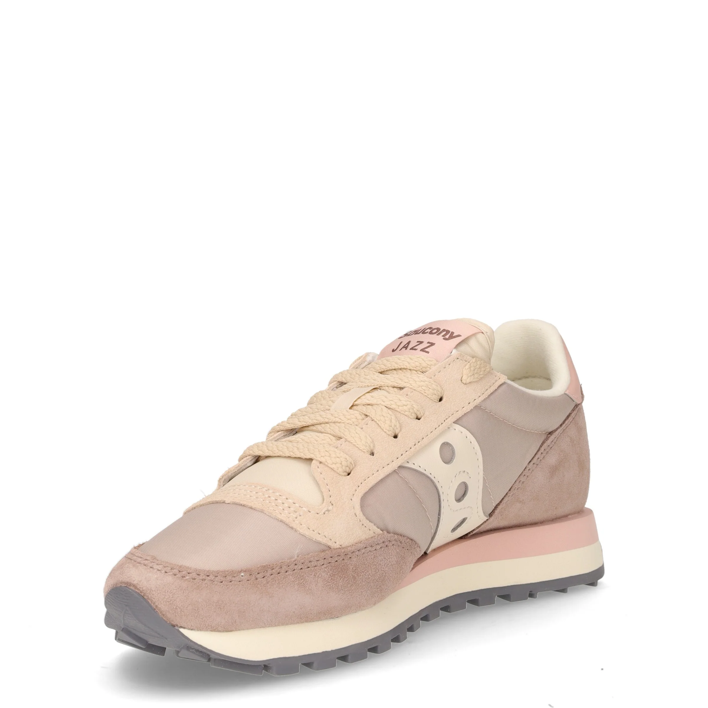 Jazz Original sneaker in pelle e tessuto tanno rosa - Image 3