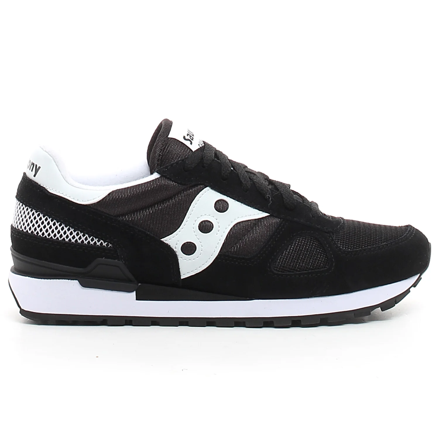 Shadow Original sneaker in pelle e tessuto nero - Image 4