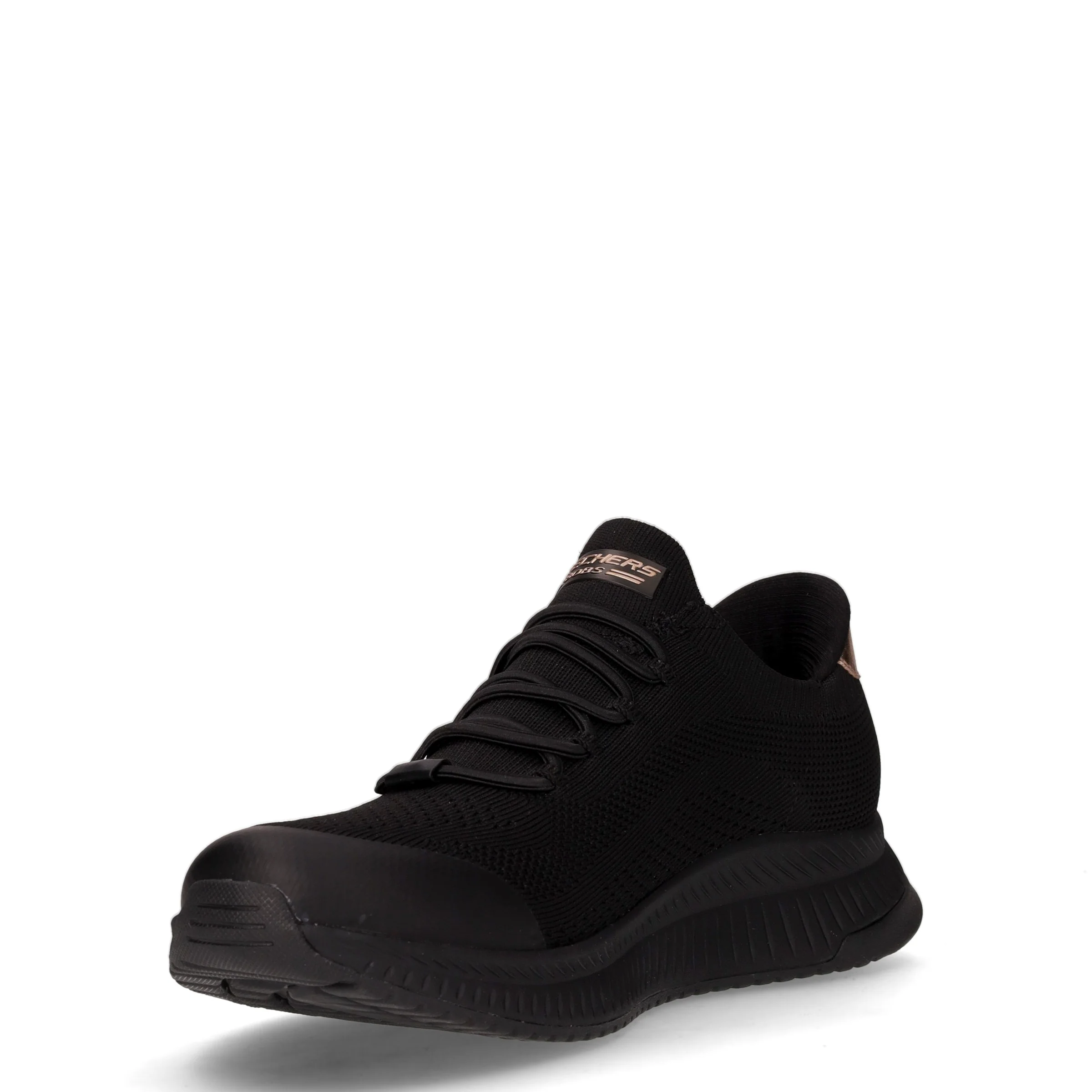 Bobs Squad 4 Dire Step sneaker slip ins in tessuto nero - Image 3
