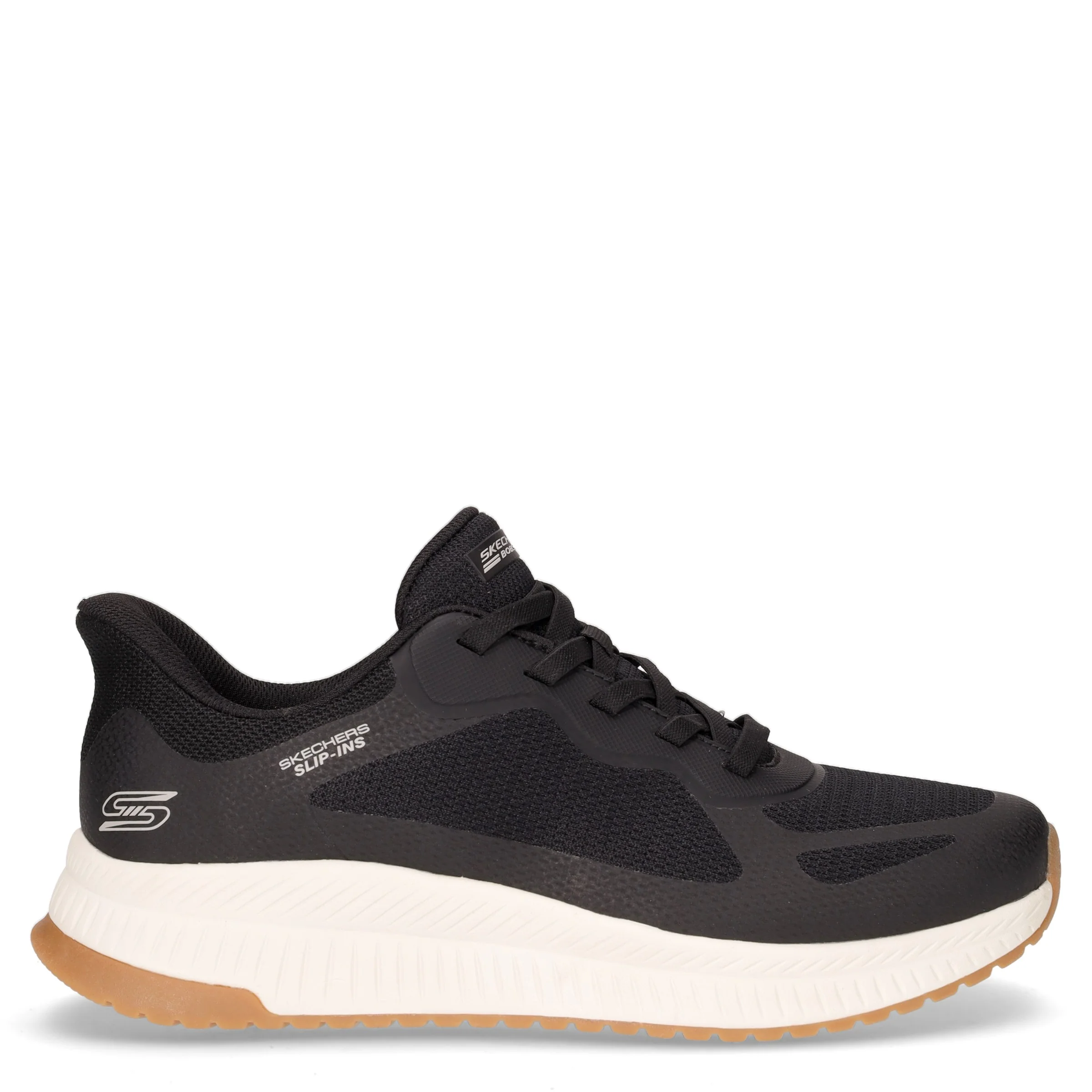 Bobs Squad 4 sneaker slip on in tessuto nero
