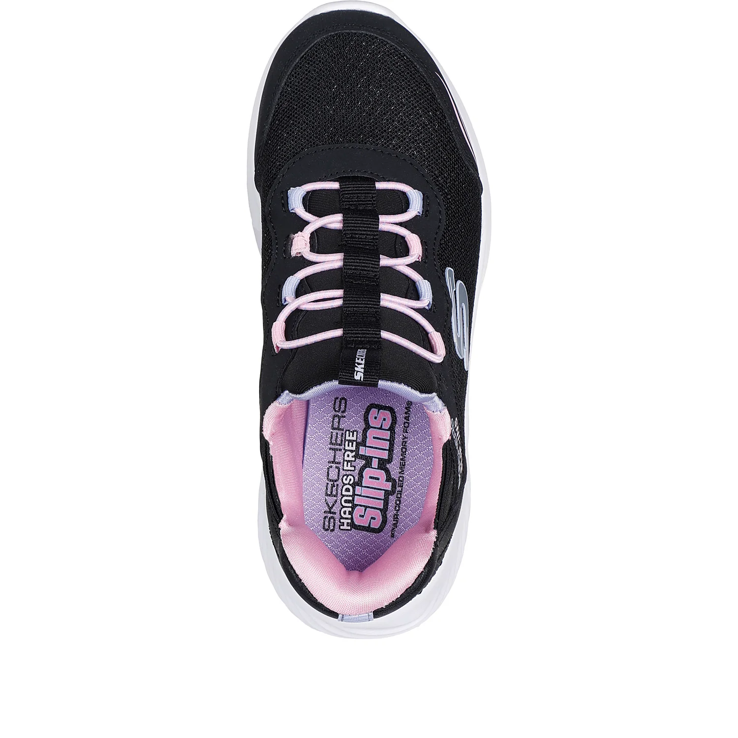 Bounder Simple Cute sneaker in tessuto ed ecopelle bambina nero - Image 4