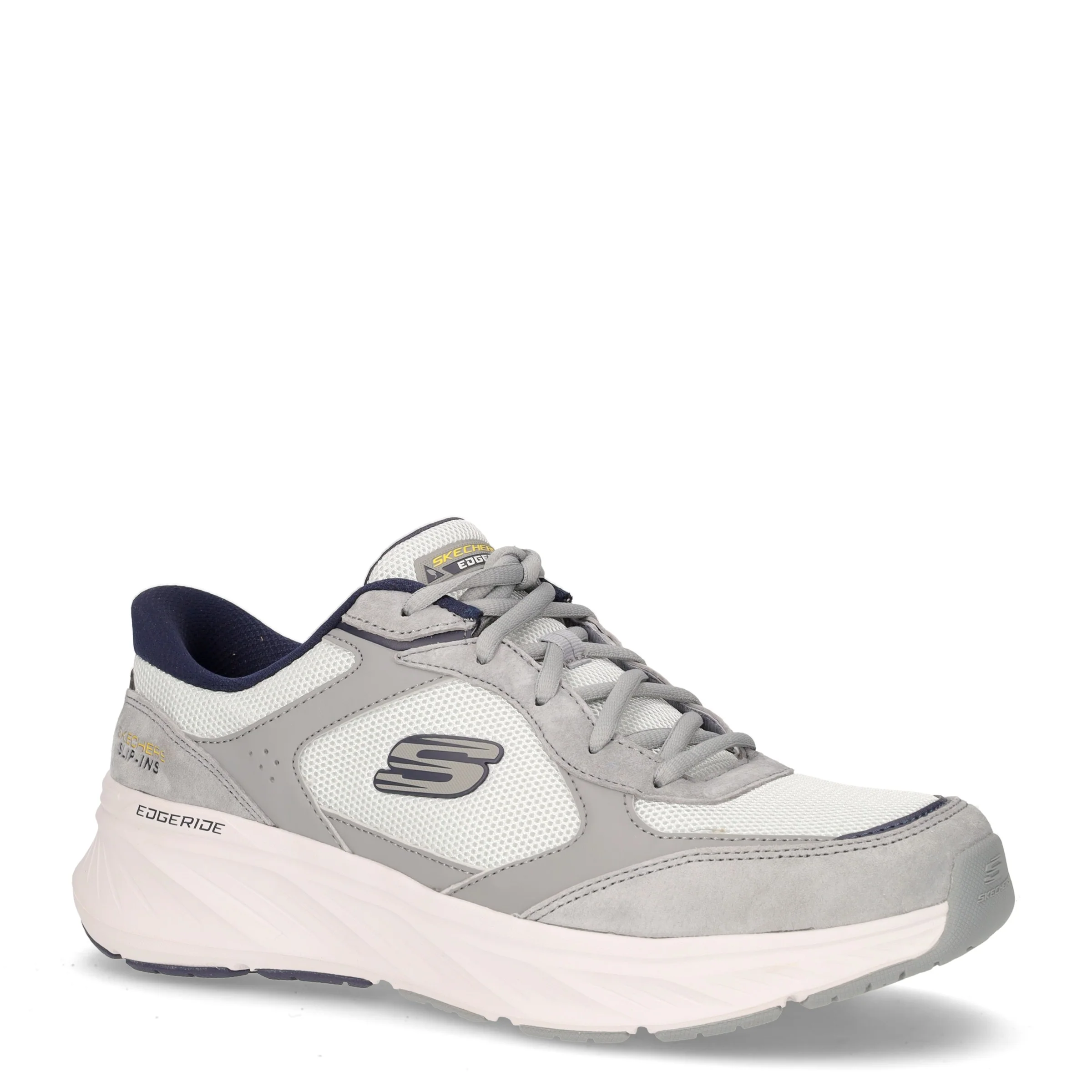 Edgeride erlon sneaker in pelle grigio - Image 2