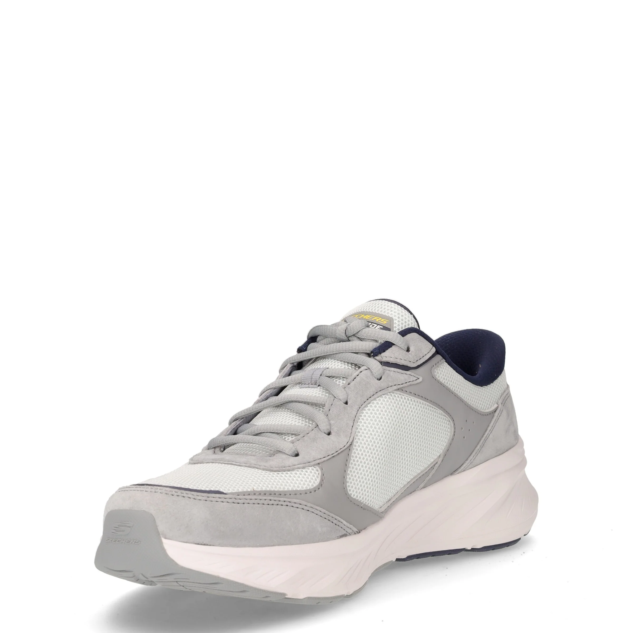Edgeride erlon sneaker in pelle grigio - Image 3