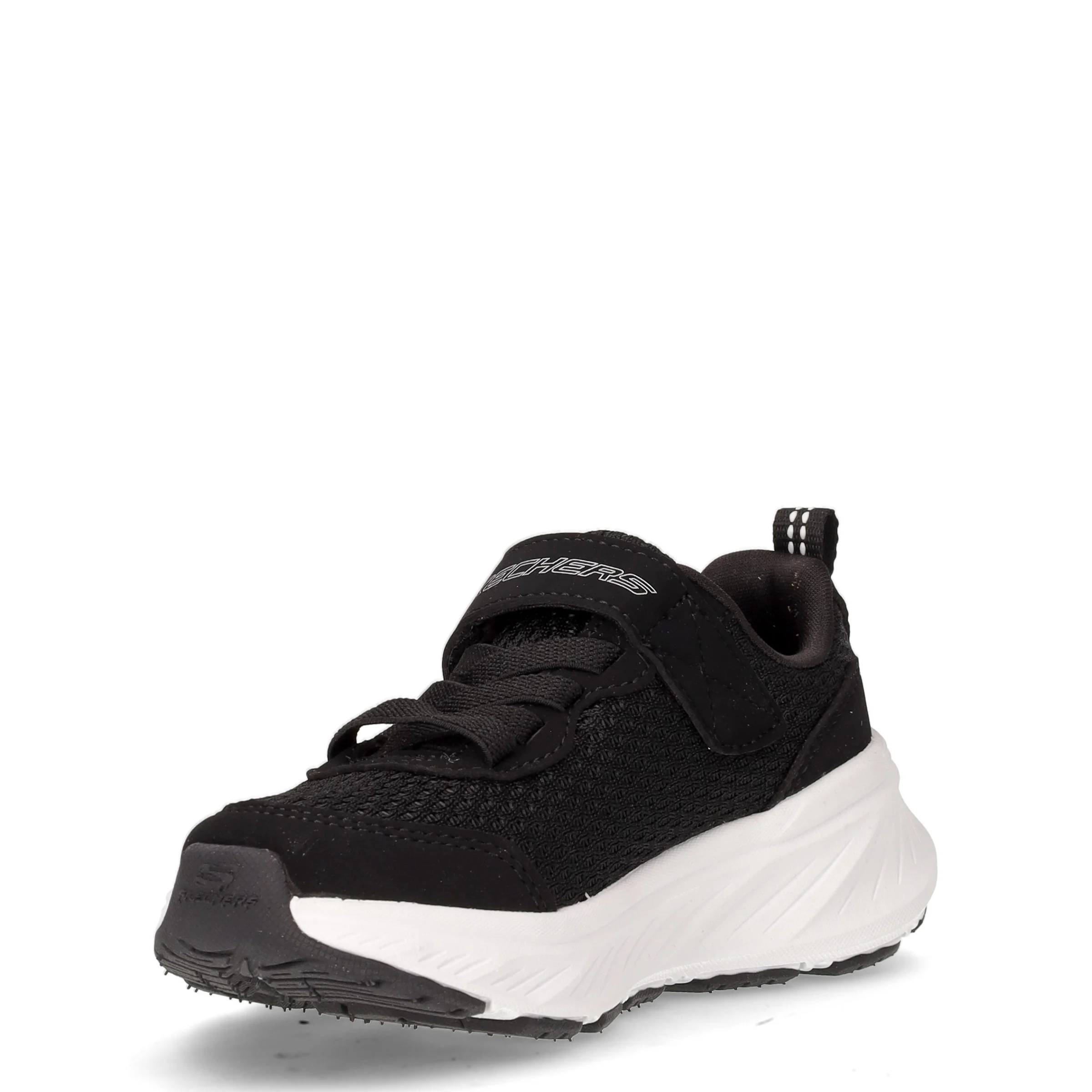 Edgeride sneaker bambino in tessuto nero - Image 3