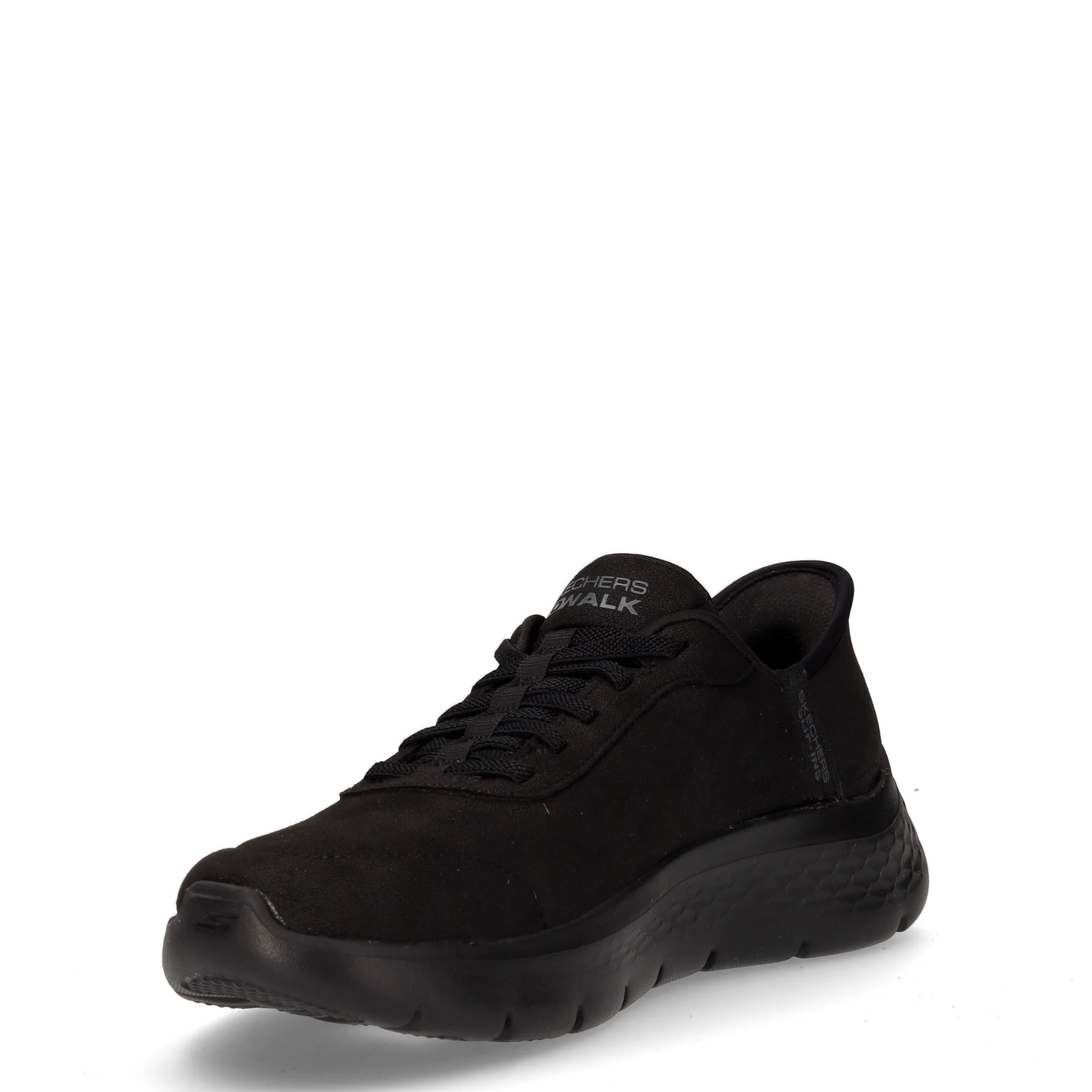 Go walk flex mali sneaker slip ins in tessuto nero - Image 3