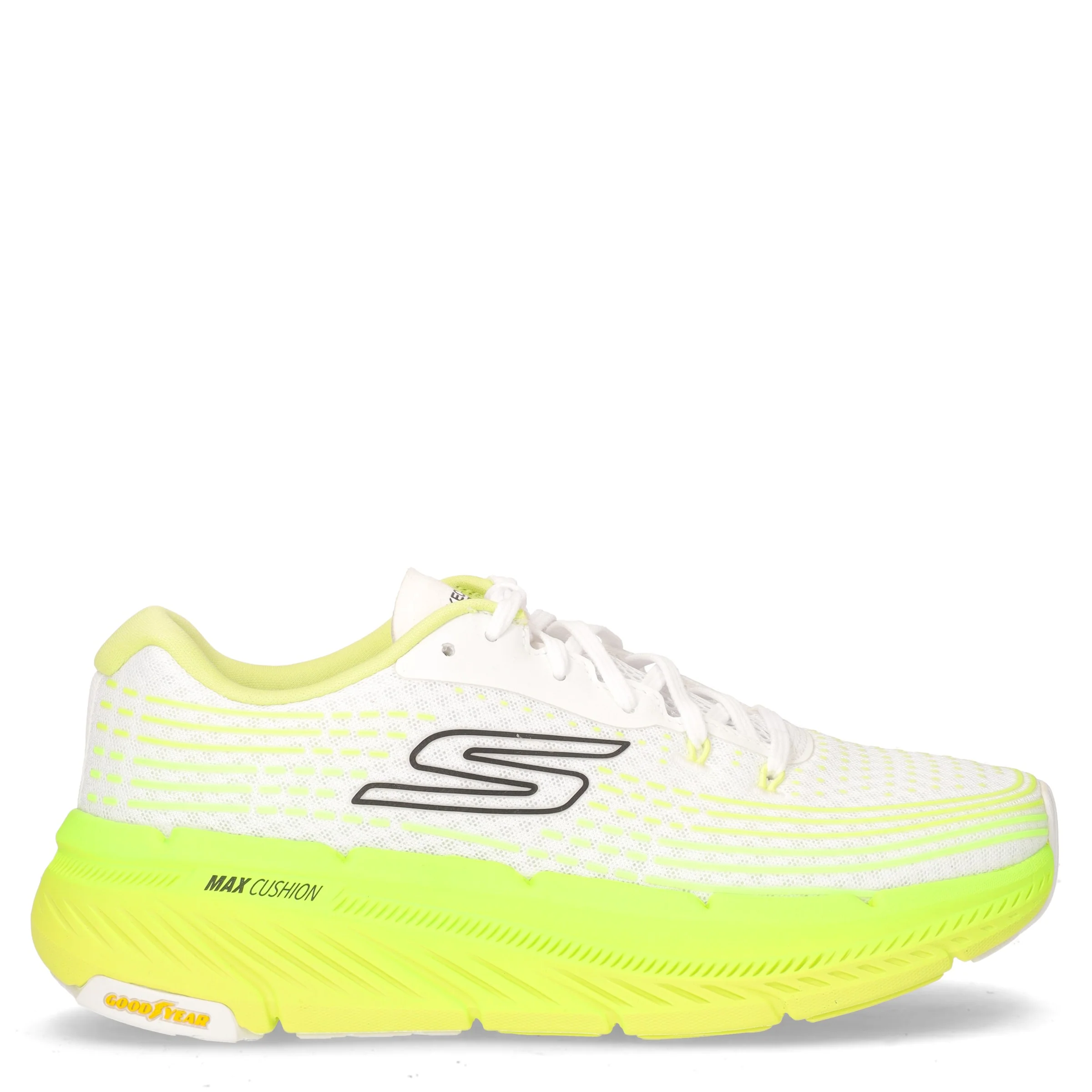 Max Cushioning Premier 2.0 sneaker in tessuto bianco lime