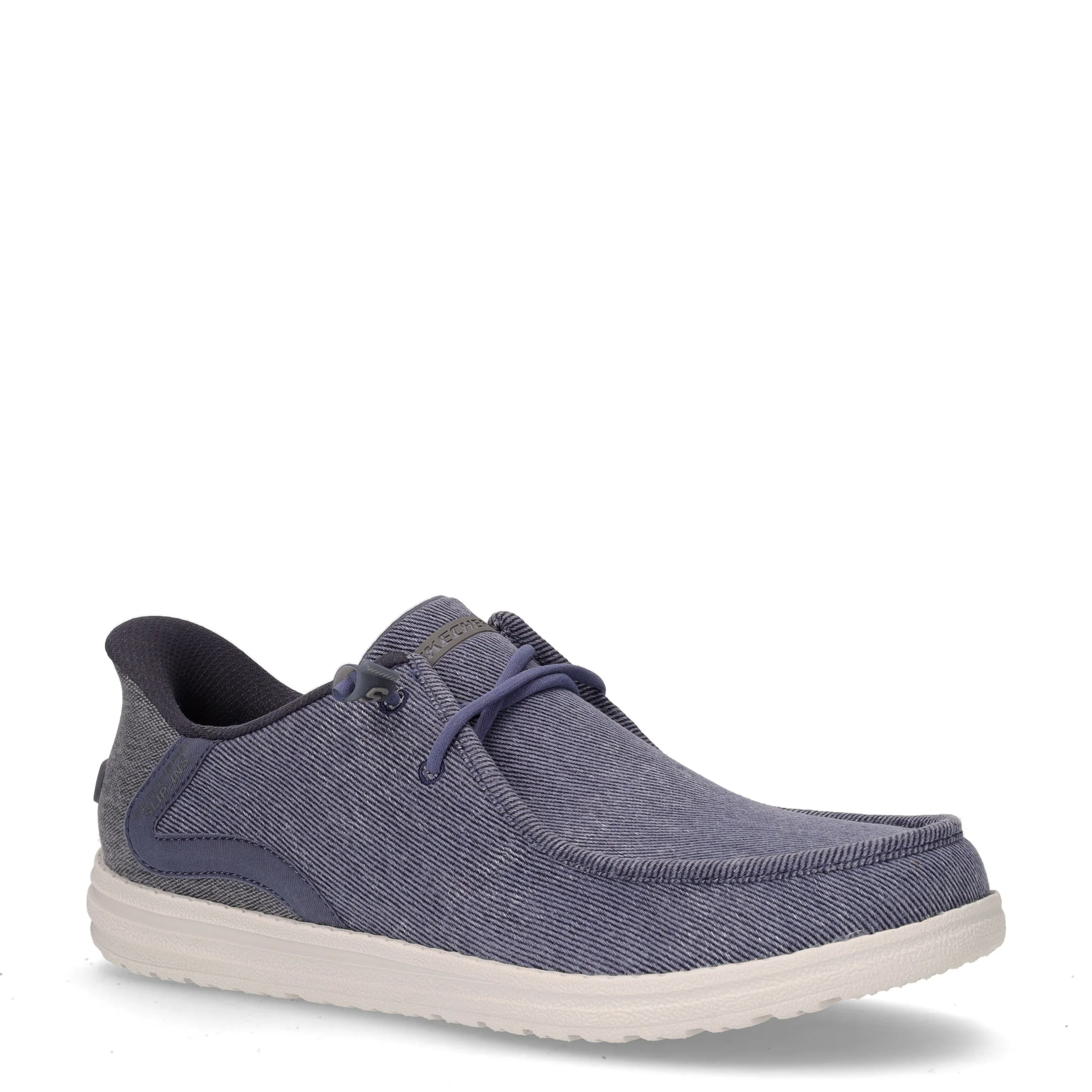 Melson Coronado stringata sportiva in tessuto denim - Image 2