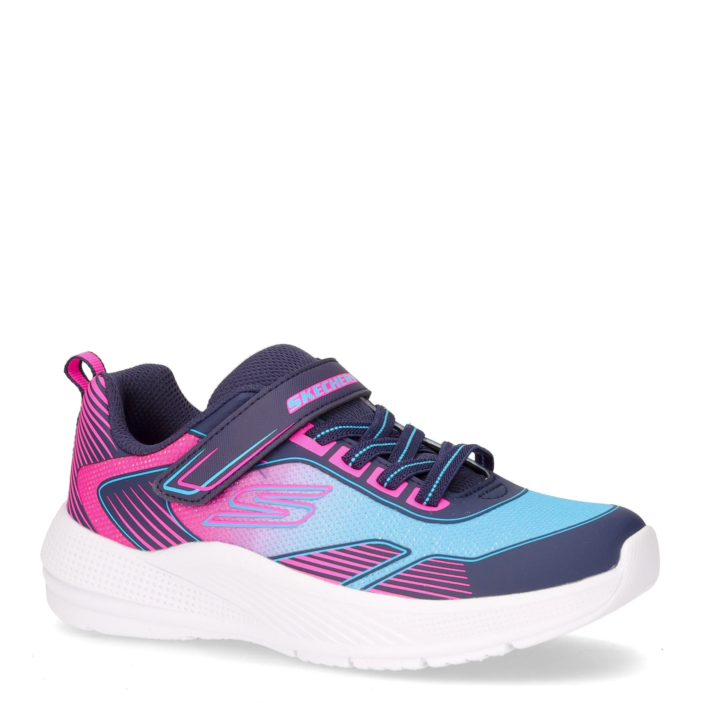 Microspec Advance Oasis Point sneaker bambina in tessuto navy multicolor - Image 2