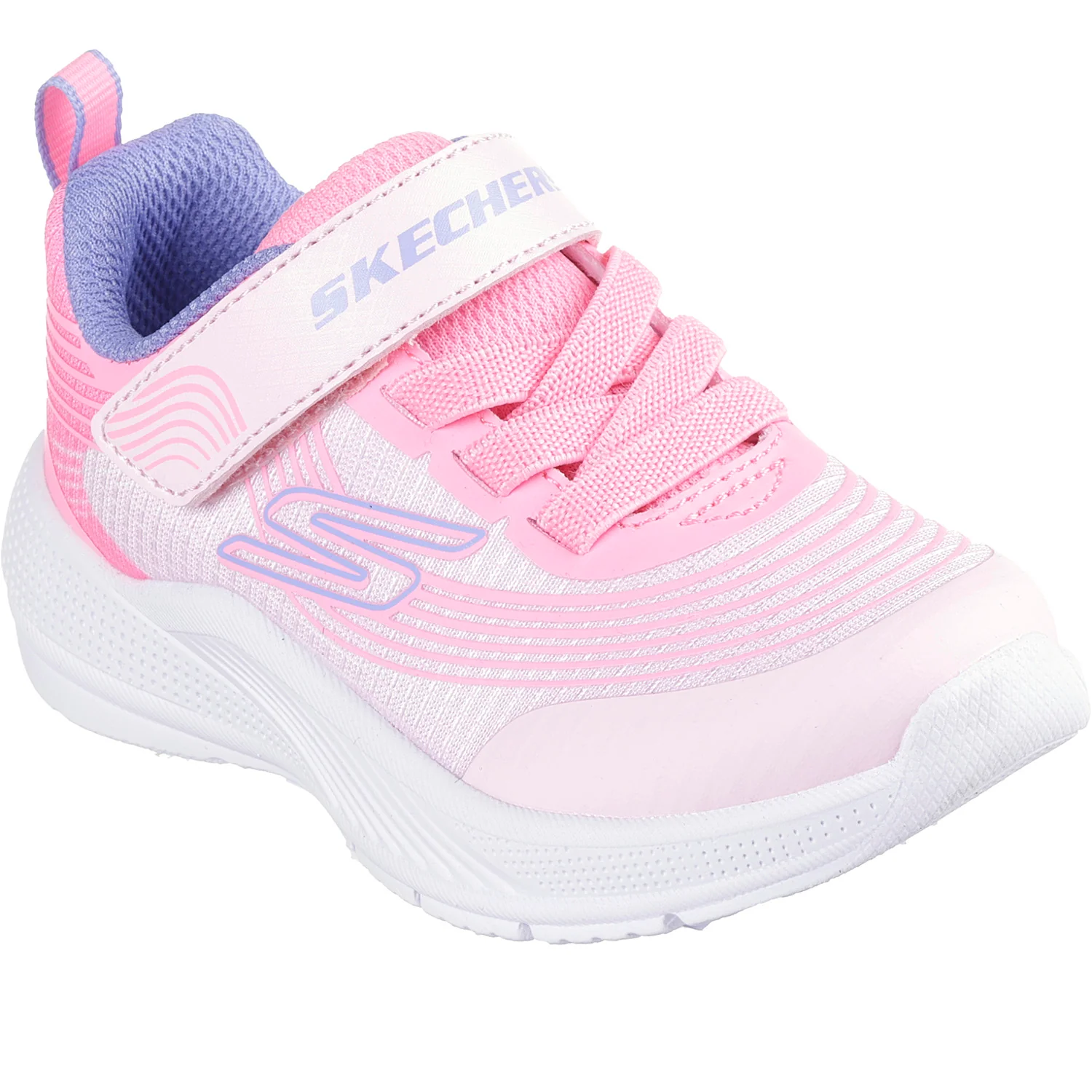 Microspec Advance sneaker bambina in tessuto ed ecopelle rosa - Image 2