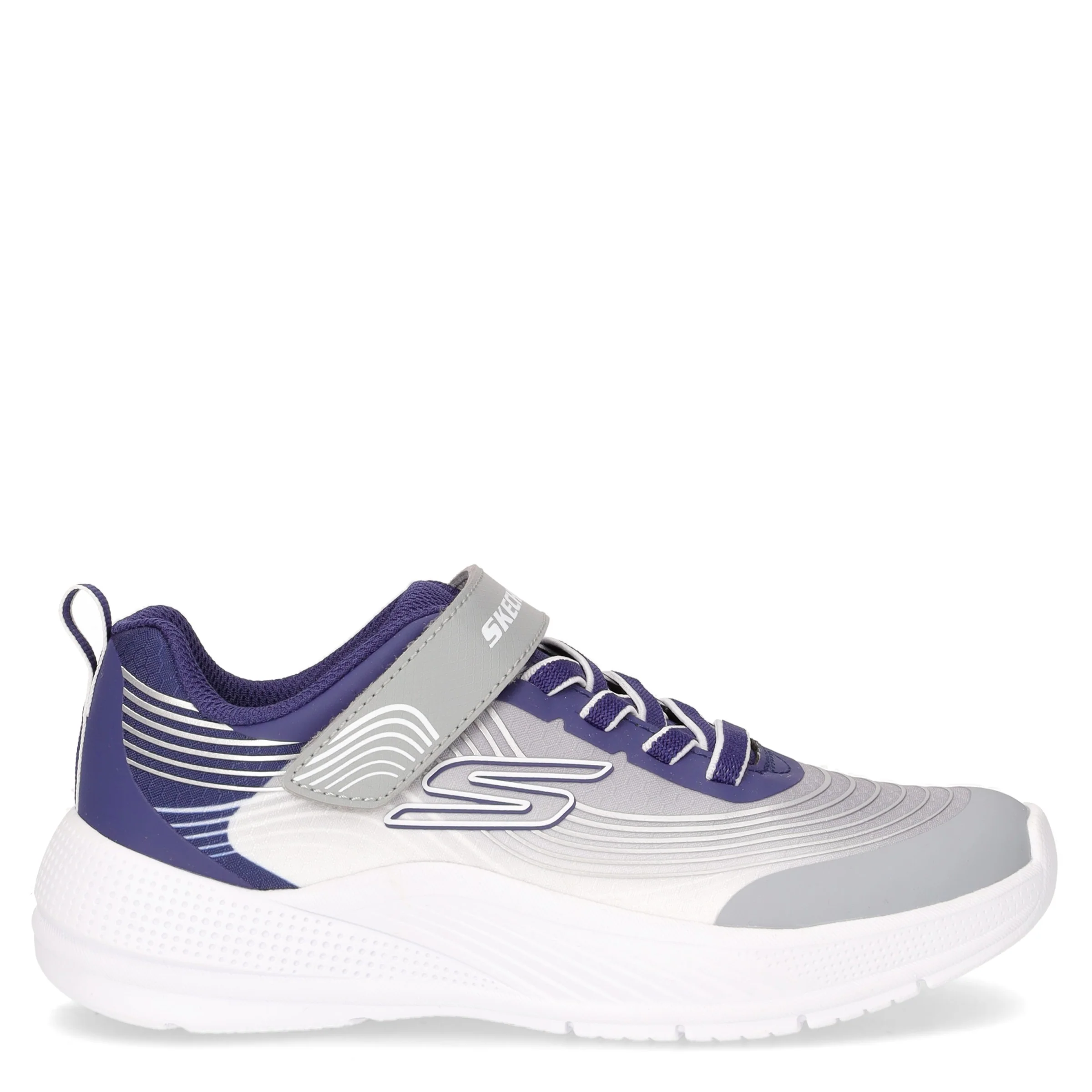Microspec Advance sneaker in tessuto bambino navy grigio