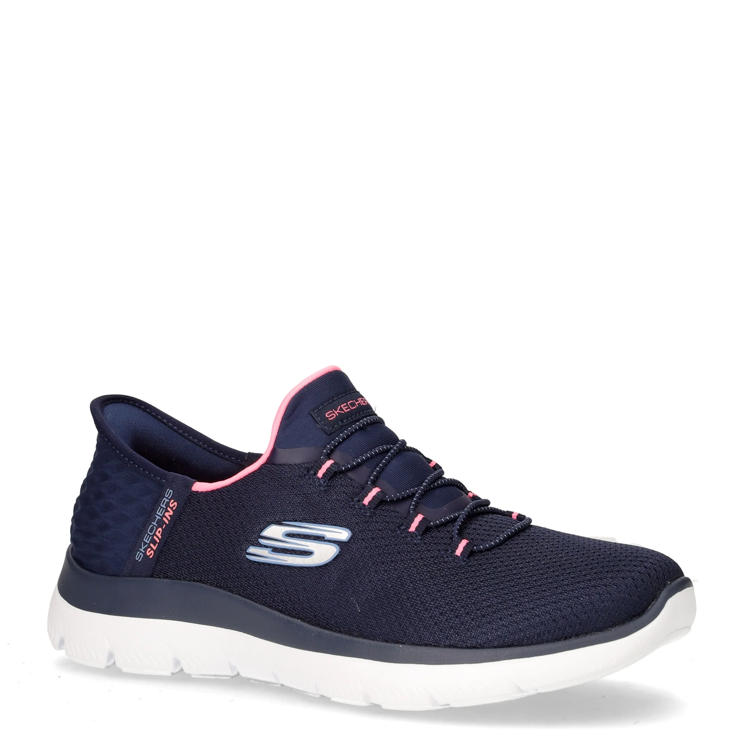 Summits Diamond Dream sneaker slip on in tessuto navy rosa - Image 2