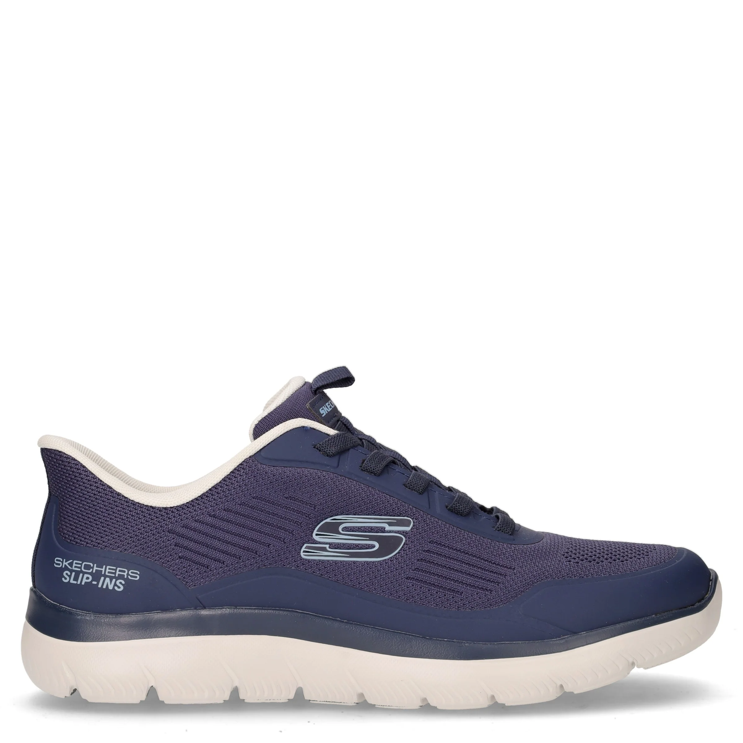 Summits Leyter sneaker slip ins in tessuto ed ecopelle navy blu