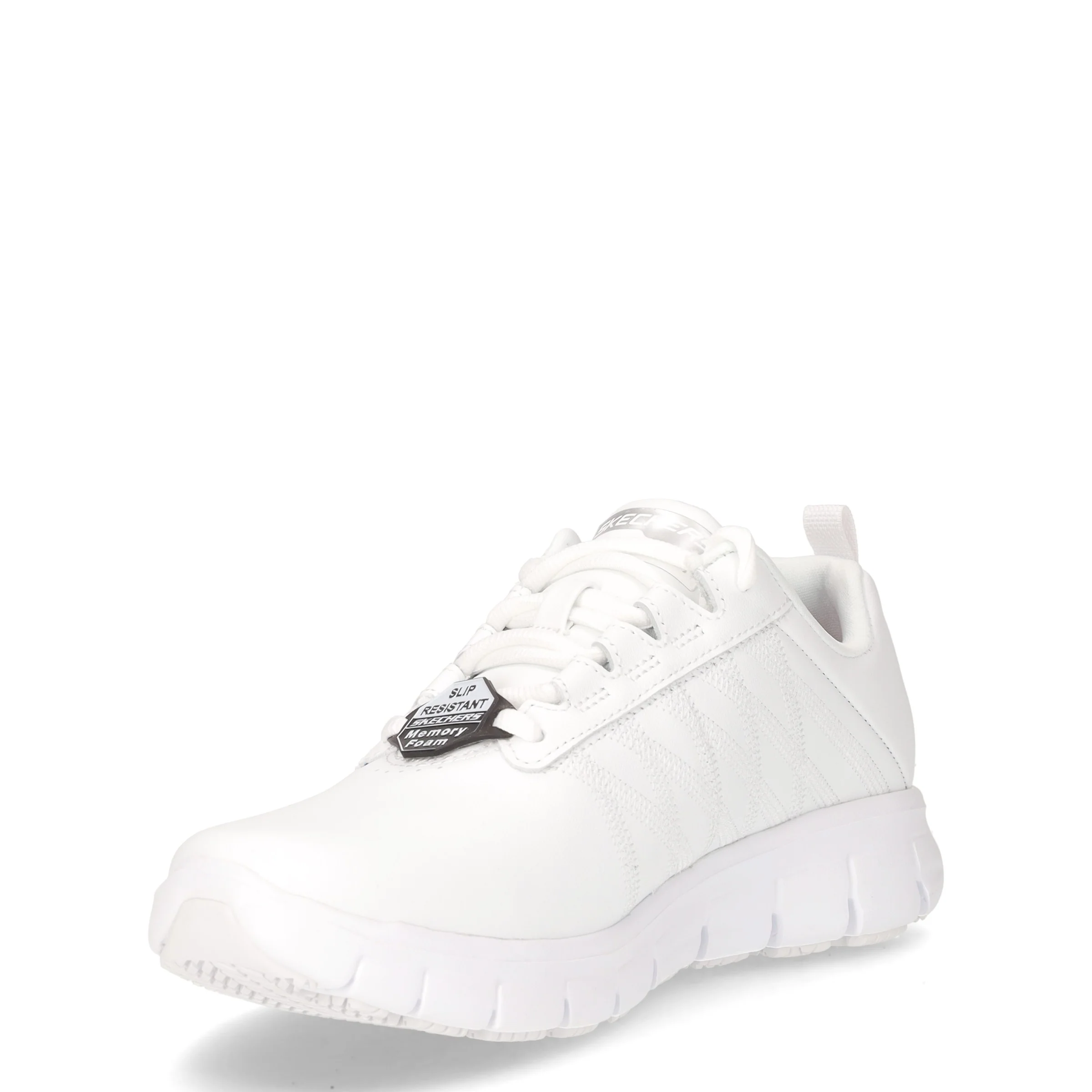 Sure Track Earth sneaker da lavoro in pelle bianco - Image 3