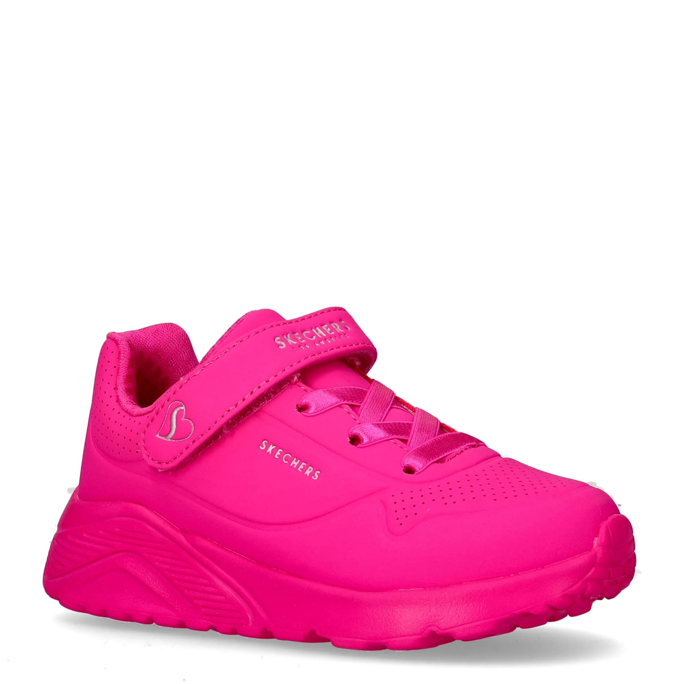 Uno lite love elevate sneaker da bambina in ecopelle rosa - Image 2