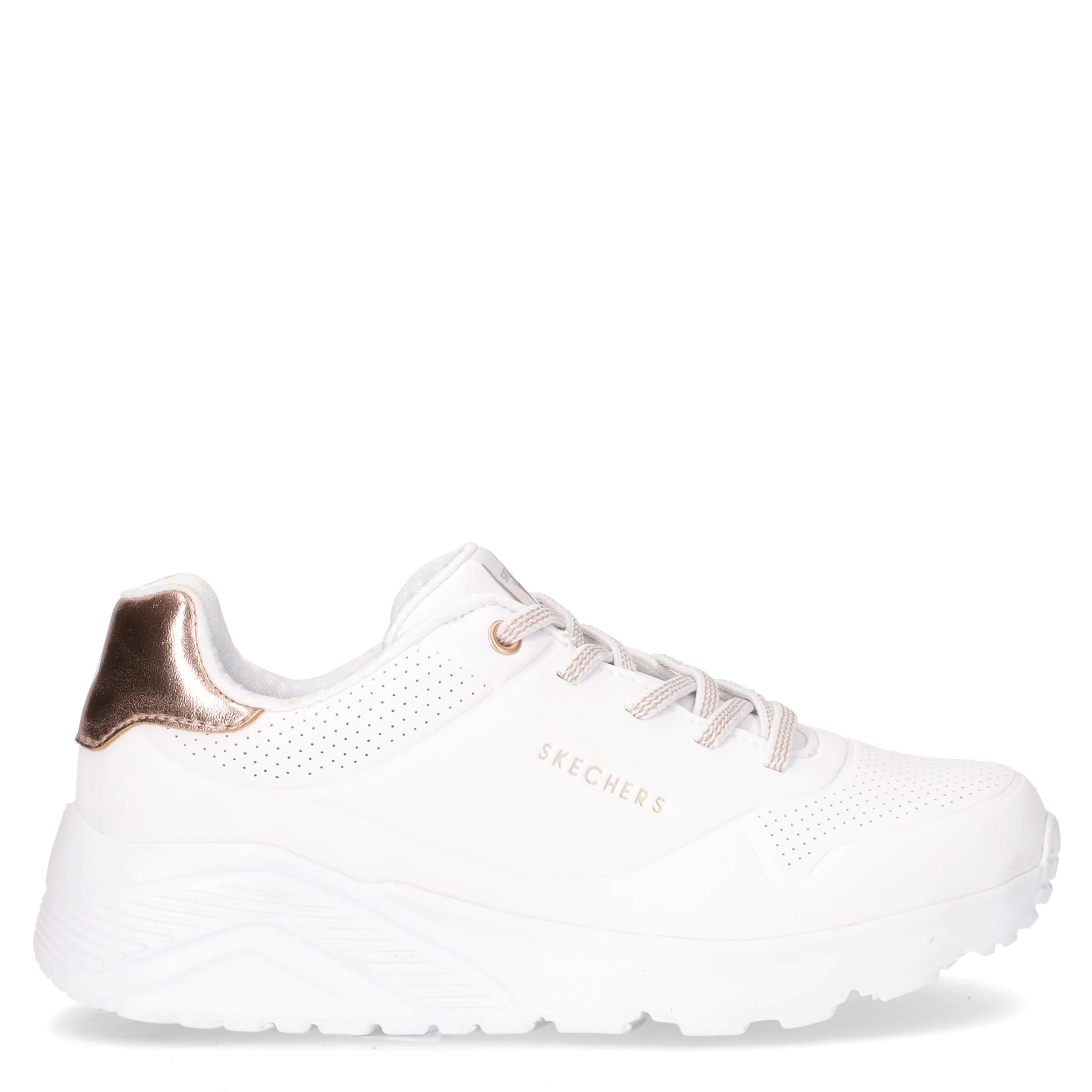 Uno Lite Metallic Mode sneaker in ecopelle bianco