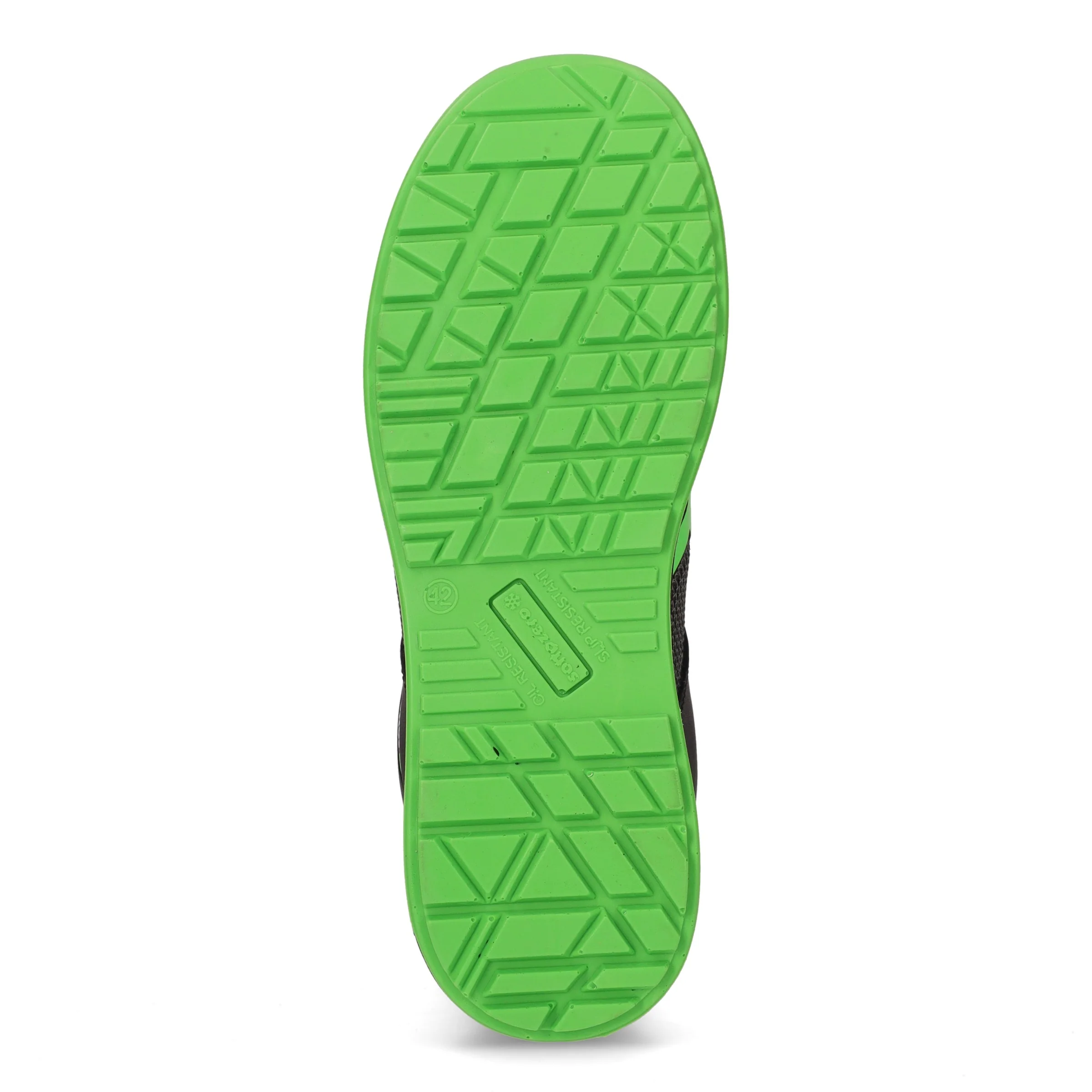 Ufo scarpa antinfortunistica in pelle verde - Image 4