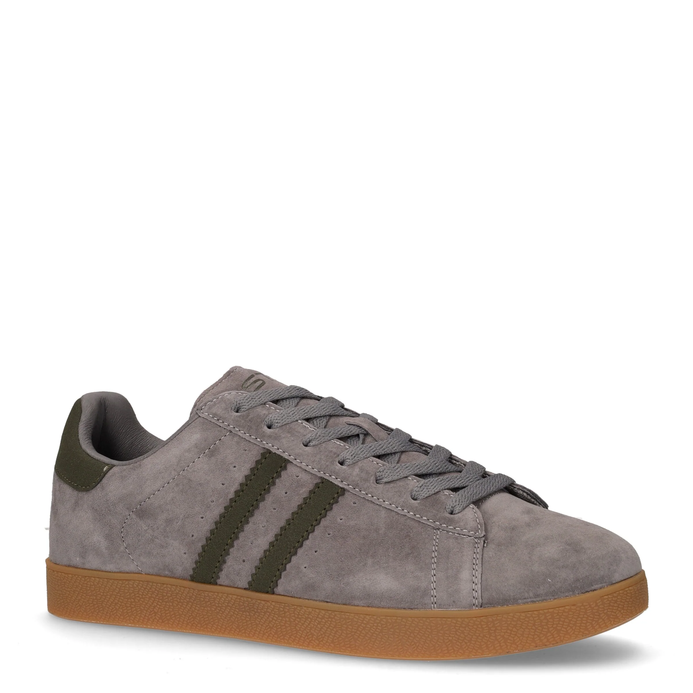 Sneaker in pelle grigio - Image 2