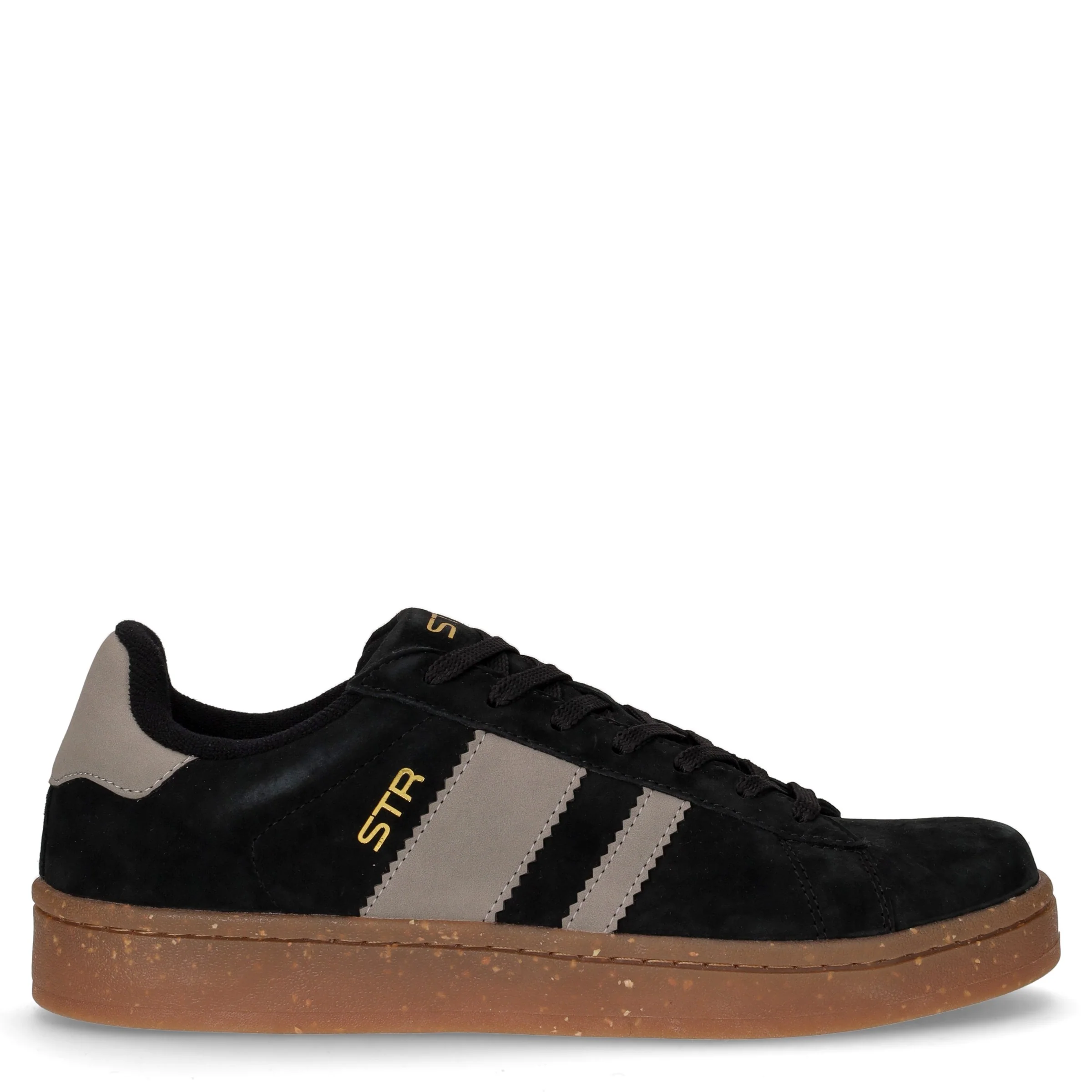 Sneaker in pelle nero