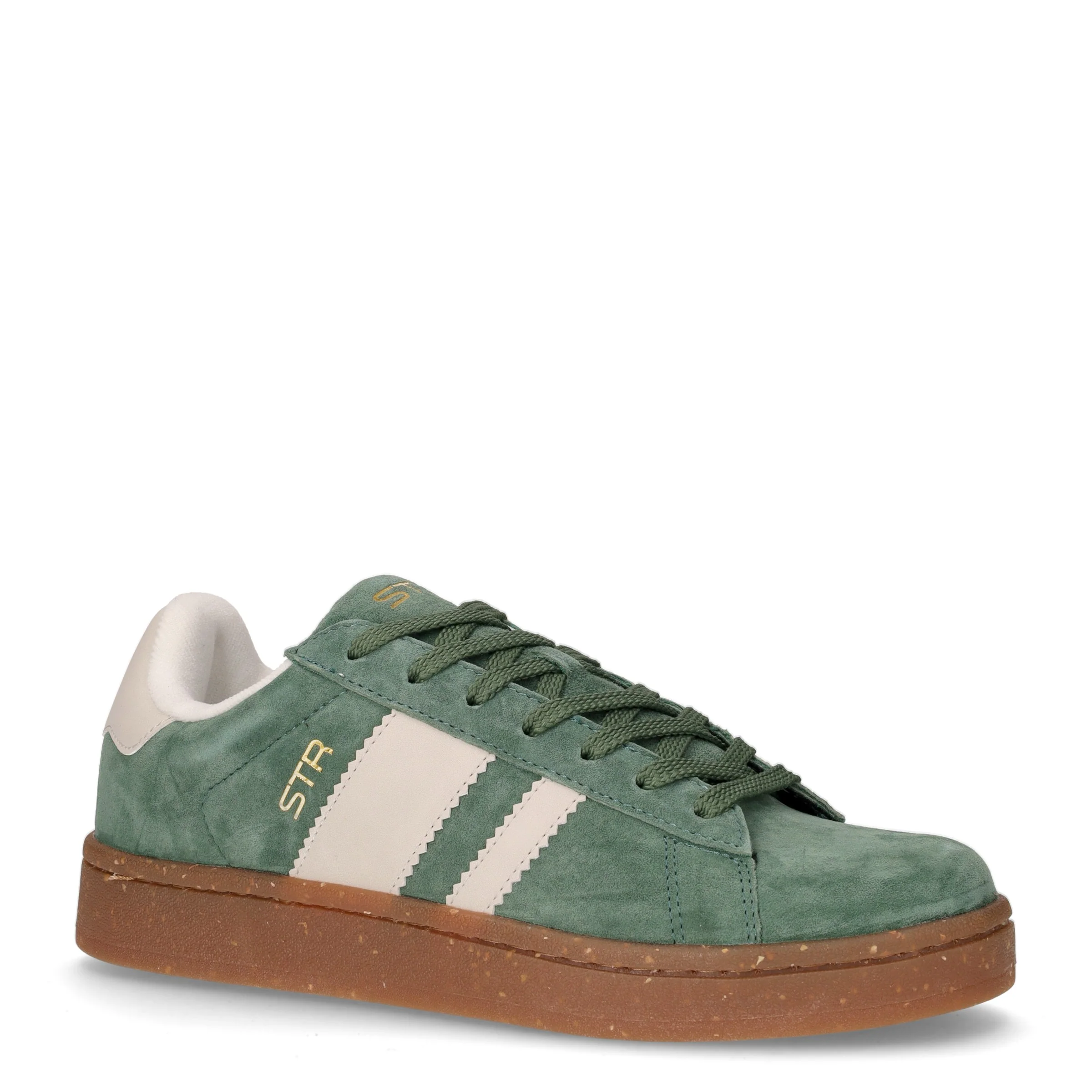 Sneaker in pelle verde - Image 2